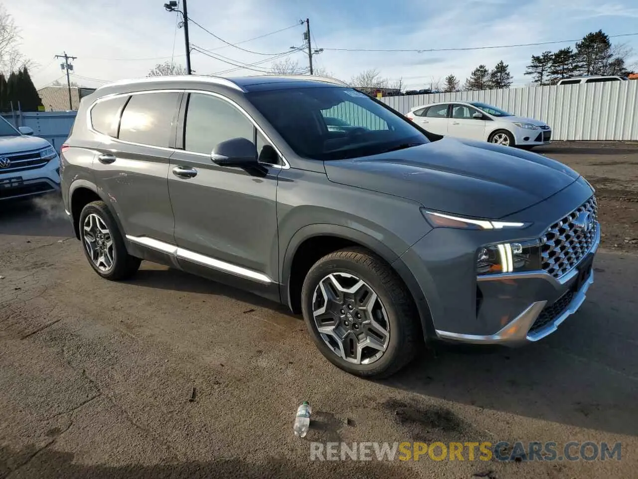 4 fotografías del automóvil dañado 5NMS4DALXNH455491 HYUNDAI SANTA FE 2022