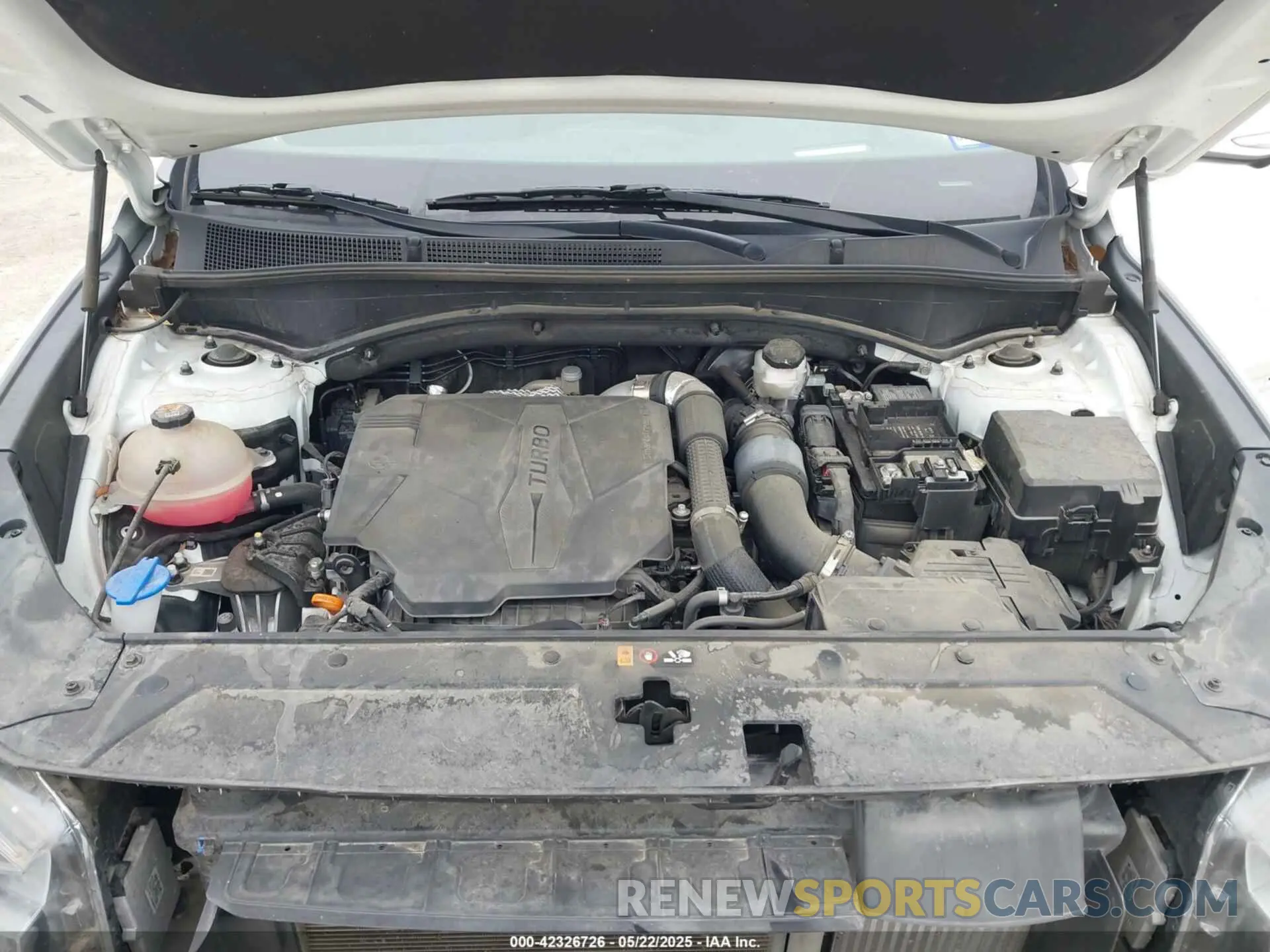 10 fotografías del automóvil dañado 5NMS54AL6NH471037 HYUNDAI SANTA FE 2022