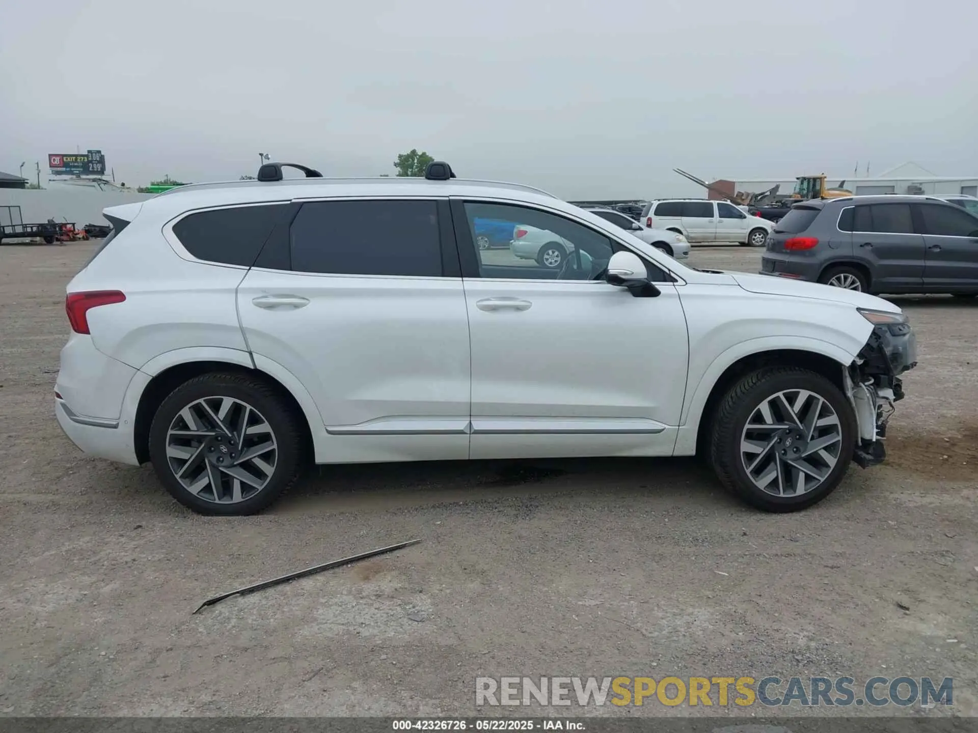 14 fotografías del automóvil dañado 5NMS54AL6NH471037 HYUNDAI SANTA FE 2022
