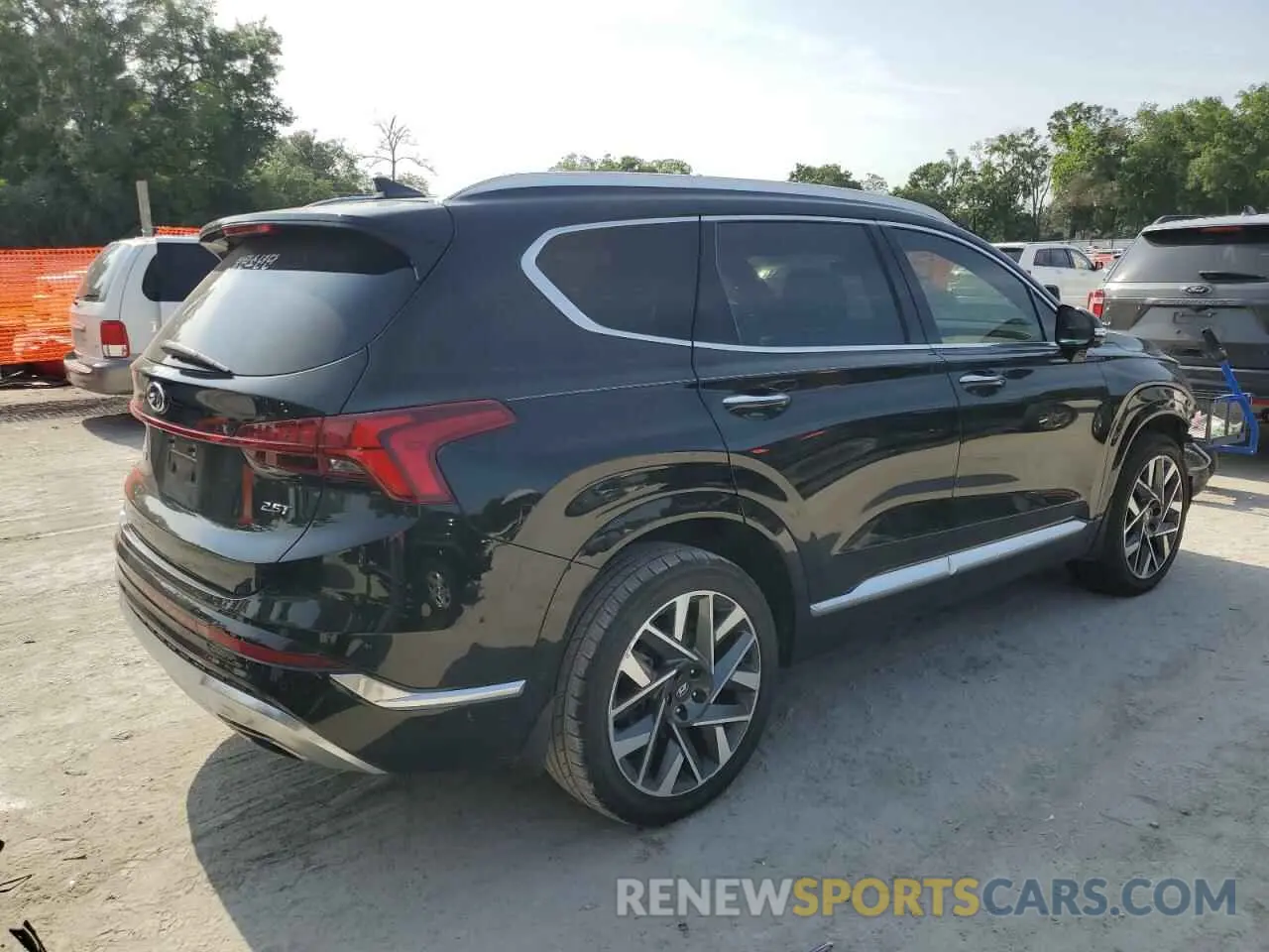 3 fotografías del automóvil dañado 5NMS54AL8NH450061 HYUNDAI SANTA FE 2022