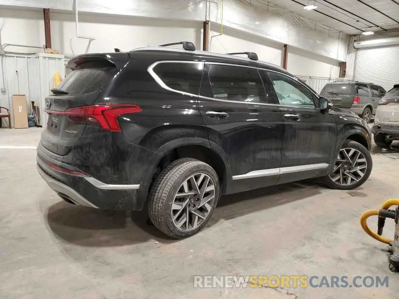 3 fotografías del automóvil dañado 5NMS5DAL0NH465332 HYUNDAI SANTA FE 2022