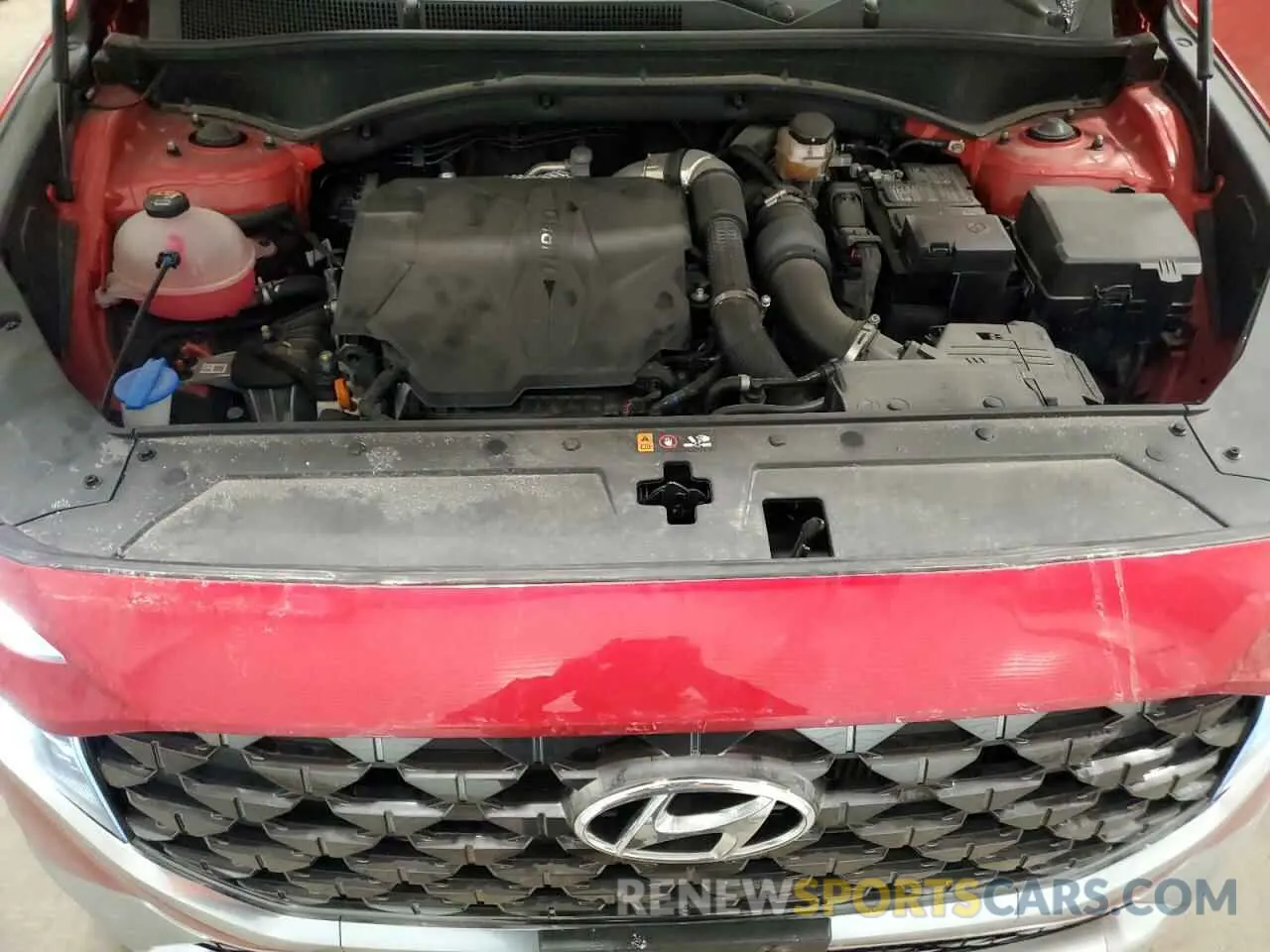 12 fotografías del automóvil dañado 5NMS5DAL2NH465476 HYUNDAI SANTA FE 2022
