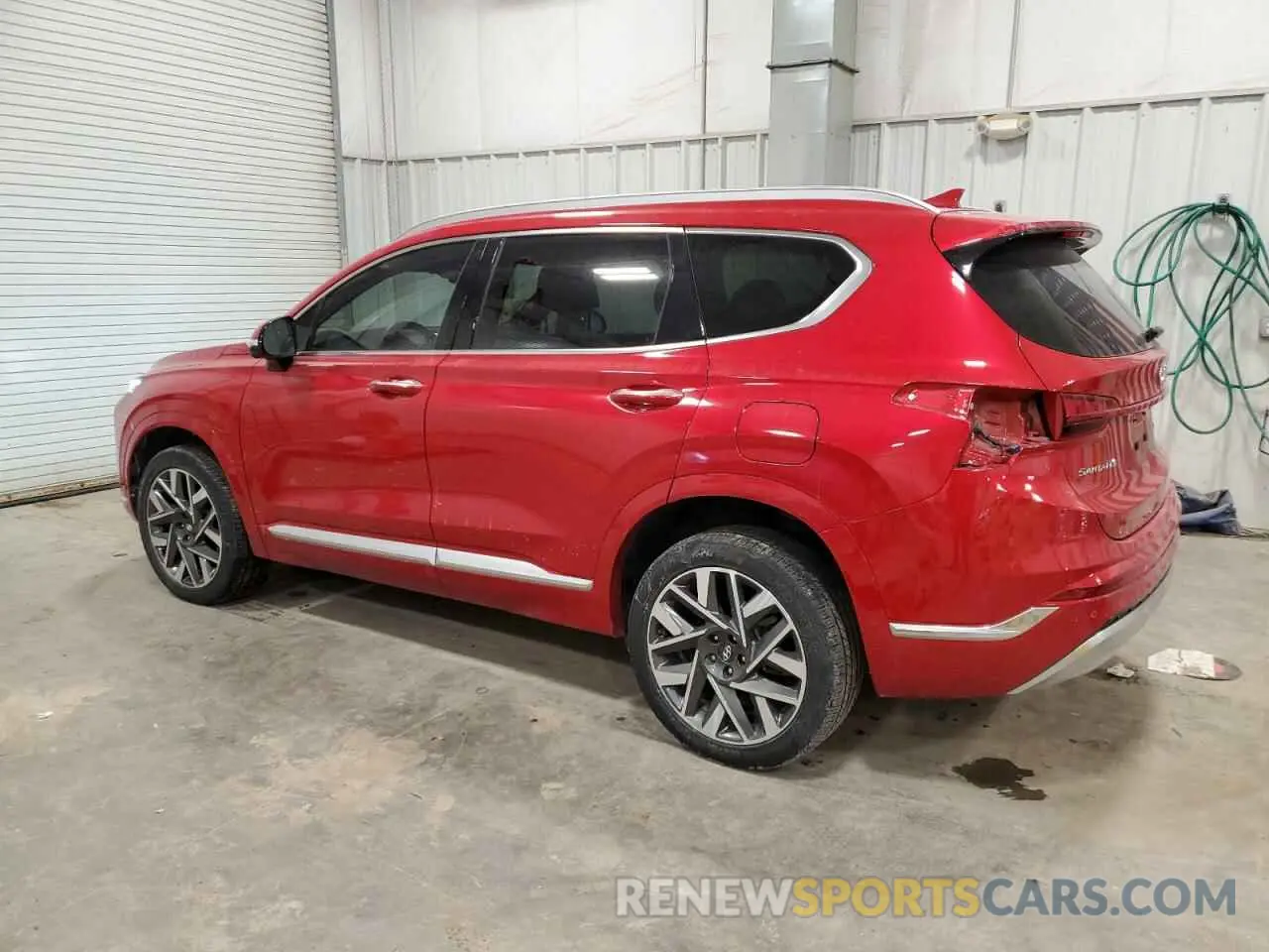 2 fotografías del automóvil dañado 5NMS5DAL2NH465476 HYUNDAI SANTA FE 2022