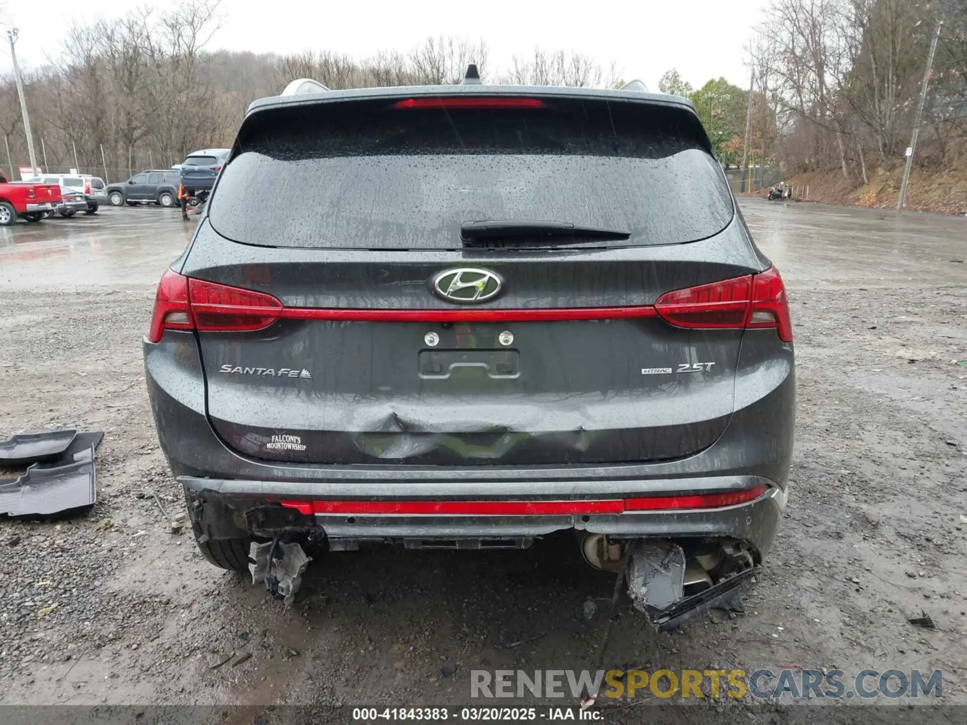16 fotografías del automóvil dañado 5NMS5DALXNH426862 HYUNDAI SANTA FE 2022