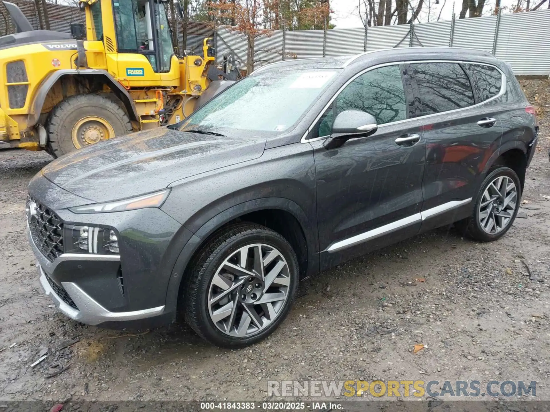 2 fotografías del automóvil dañado 5NMS5DALXNH426862 HYUNDAI SANTA FE 2022