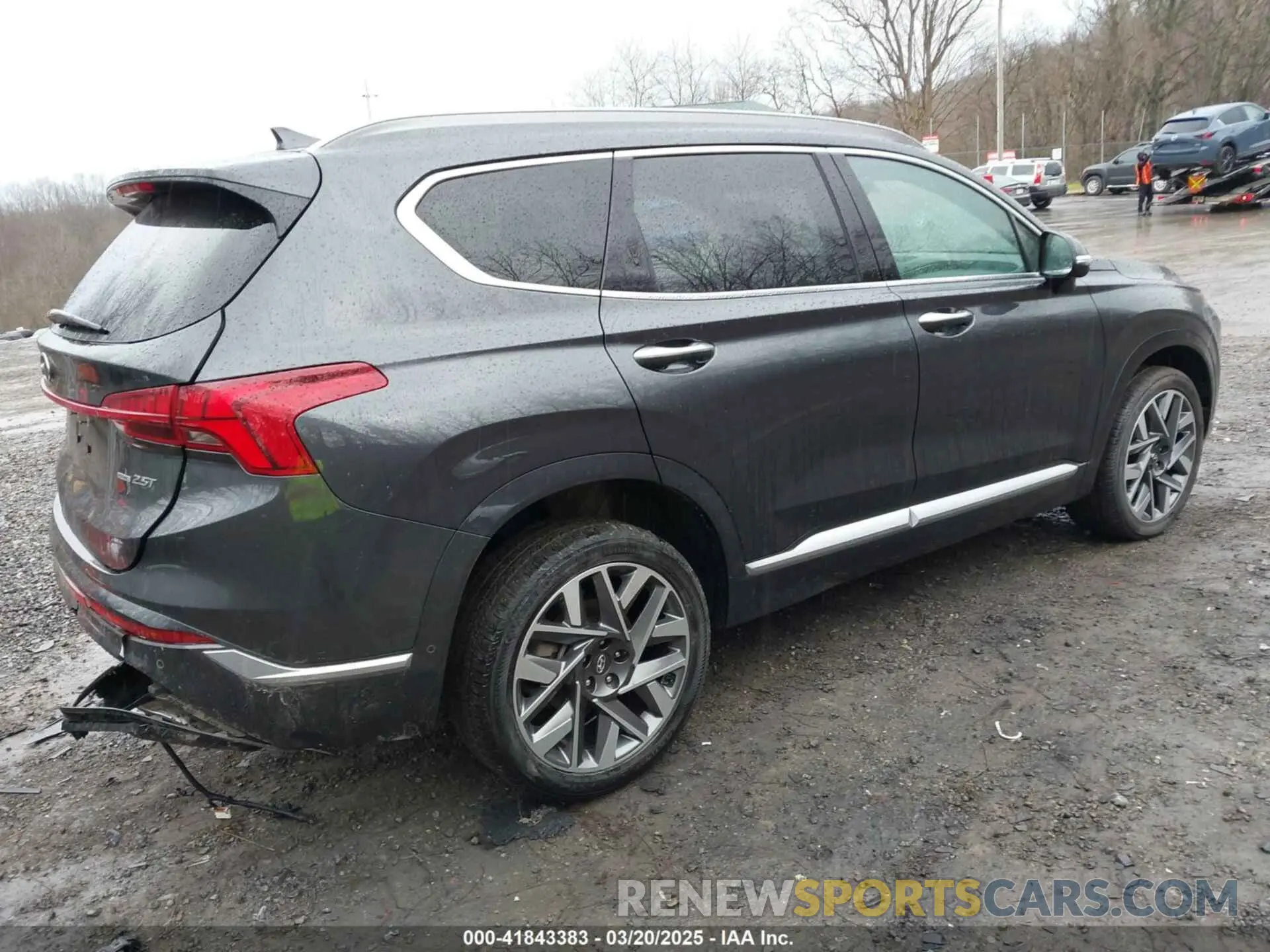 4 fotografías del automóvil dañado 5NMS5DALXNH426862 HYUNDAI SANTA FE 2022