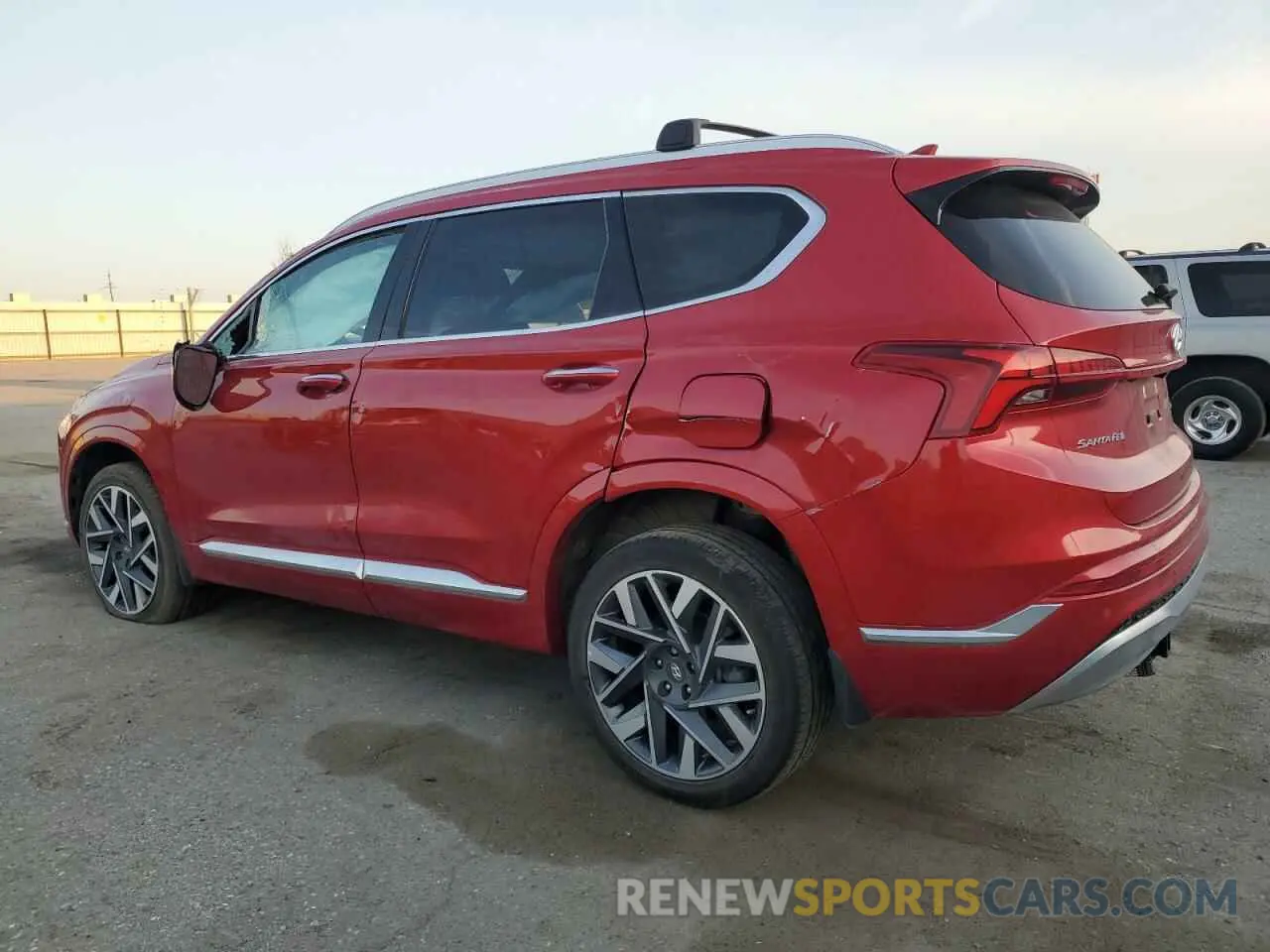 2 fotografías del automóvil dañado 5NMS5DALXNH440616 HYUNDAI SANTA FE 2022