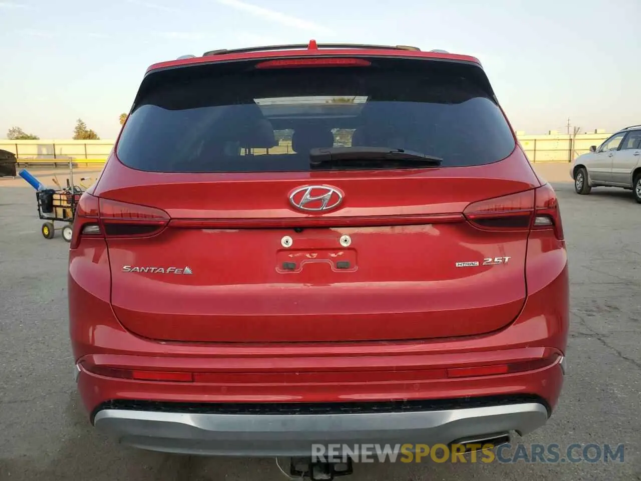 6 fotografías del automóvil dañado 5NMS5DALXNH440616 HYUNDAI SANTA FE 2022