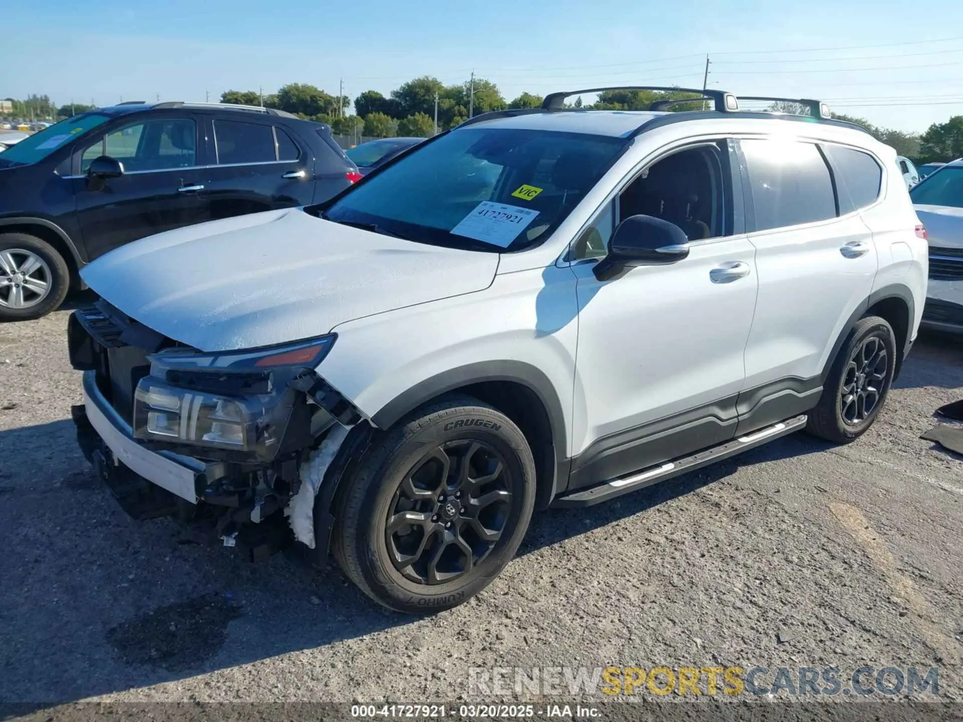 2 fotografías del automóvil dañado 5NMS64AJ2NH455820 HYUNDAI SANTA FE 2022