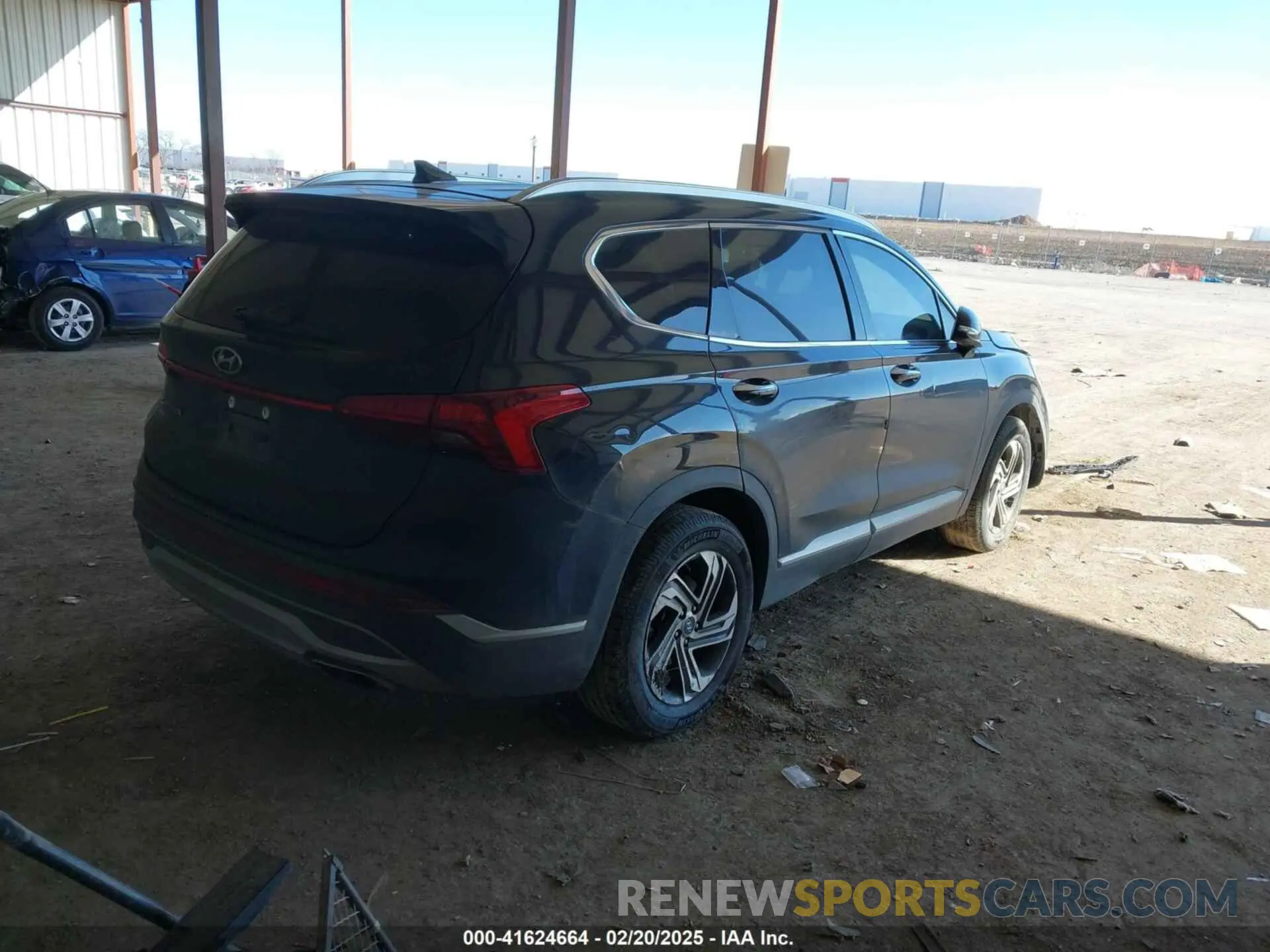 4 fotografías del automóvil dañado 5NMS64AJ4NH392395 HYUNDAI SANTA FE 2022