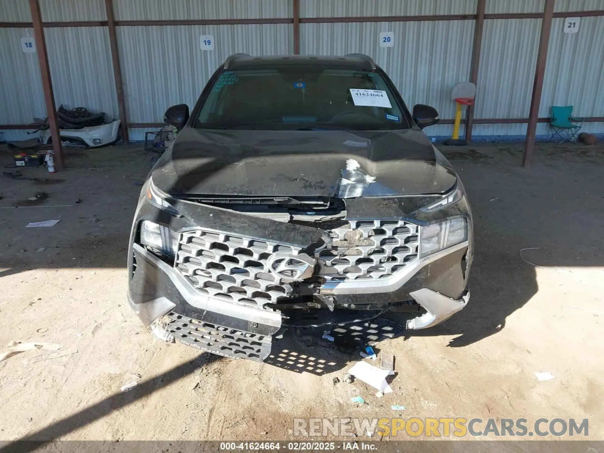 6 fotografías del automóvil dañado 5NMS64AJ4NH392395 HYUNDAI SANTA FE 2022