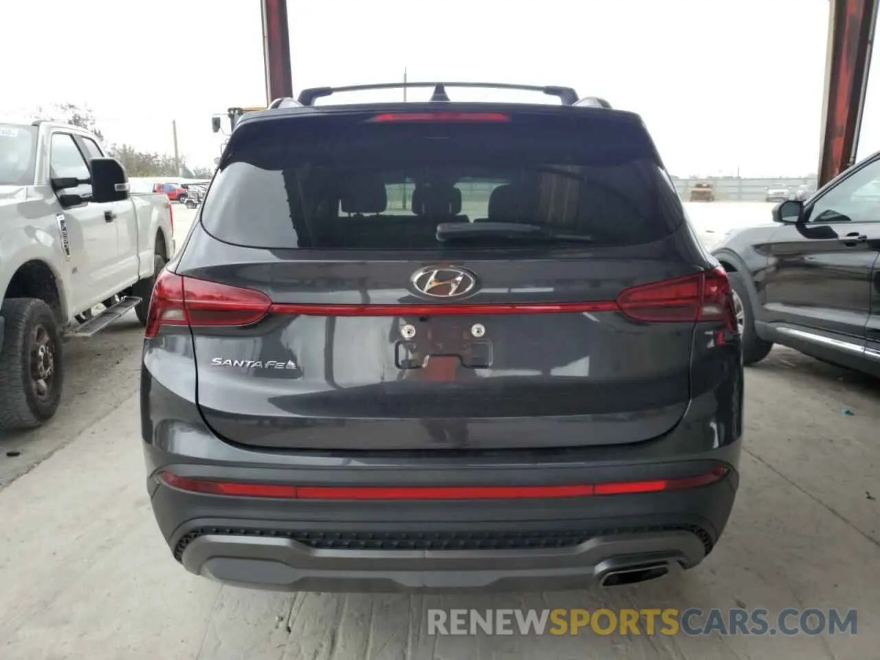 6 fotografías del automóvil dañado 5NMS64AJ4NH424603 HYUNDAI SANTA FE 2022