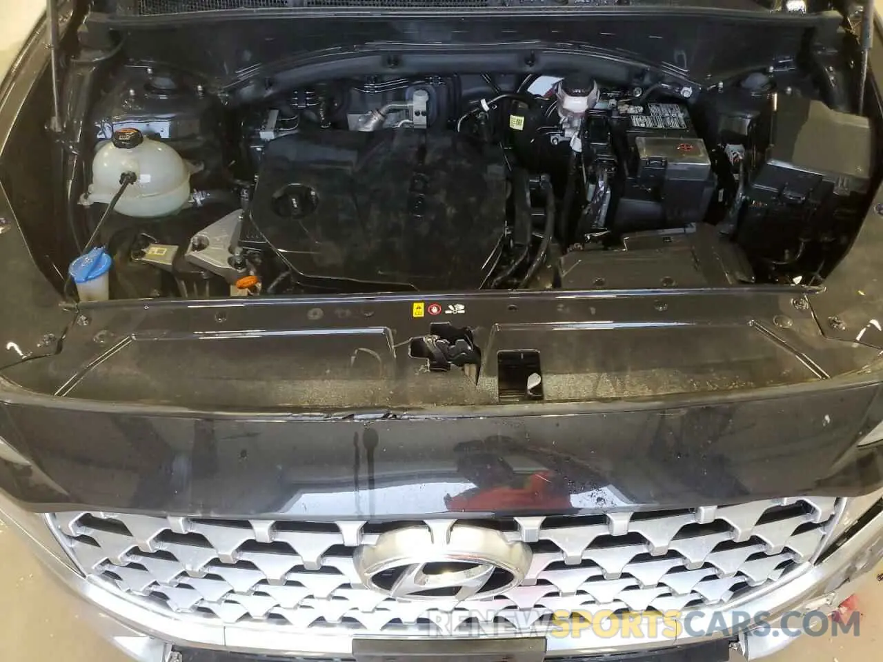 12 fotografías del automóvil dañado 5NMS64AJ8NH375972 HYUNDAI SANTA FE 2022