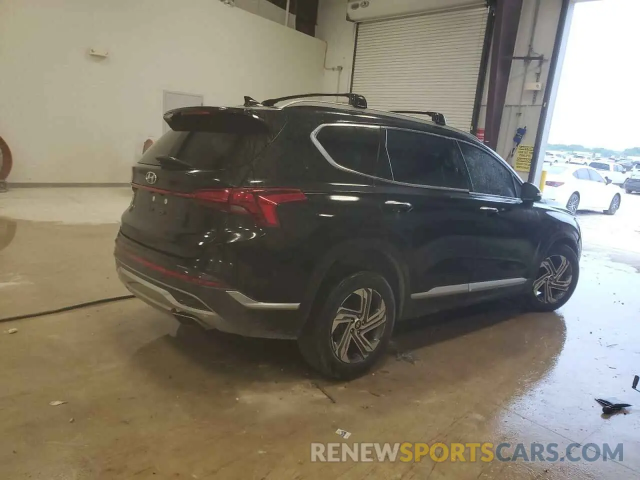 3 fotografías del automóvil dañado 5NMS64AJ8NH375972 HYUNDAI SANTA FE 2022
