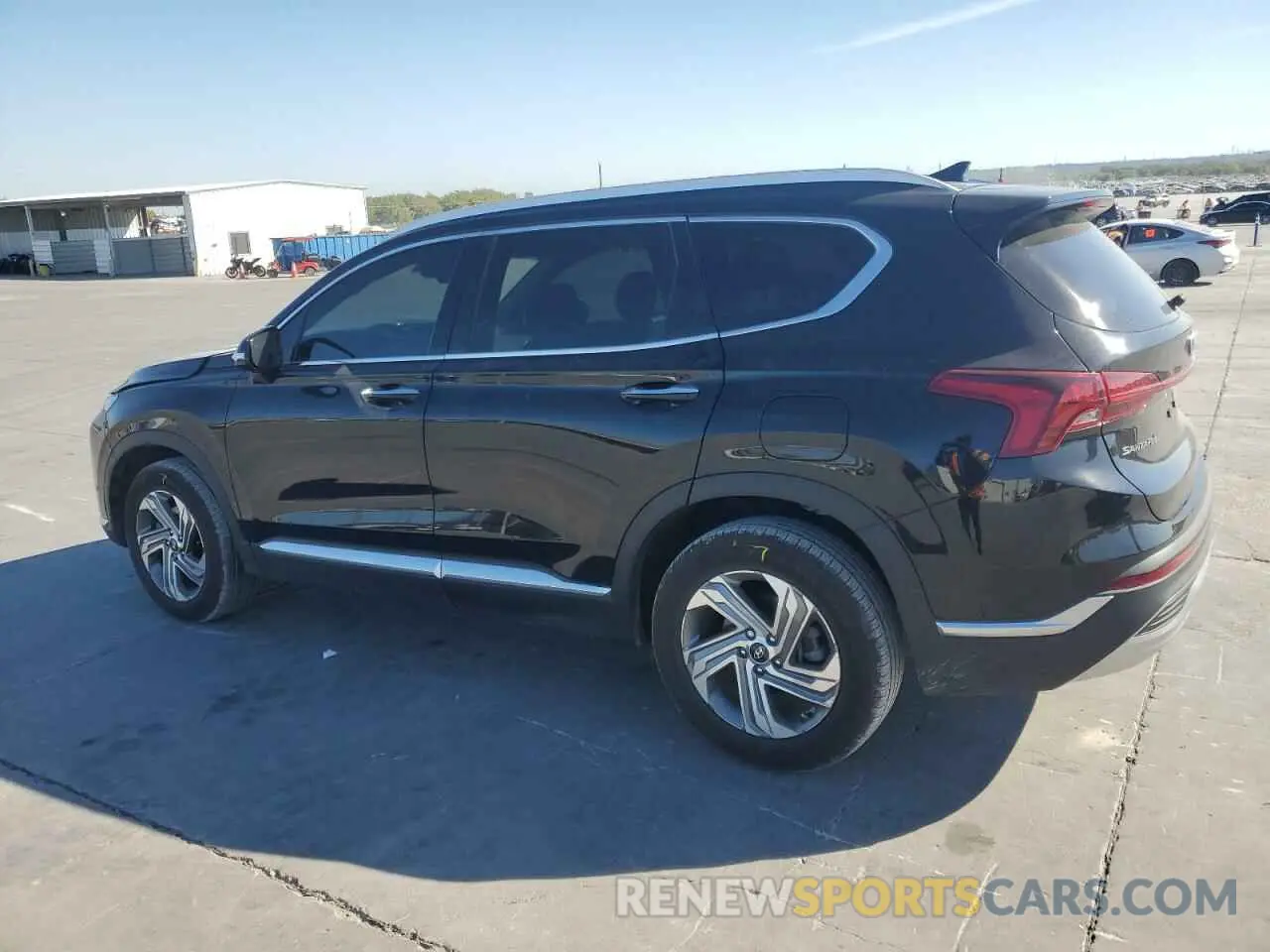 2 fotografías del automóvil dañado 5NMS64AJ9NH375351 HYUNDAI SANTA FE 2022