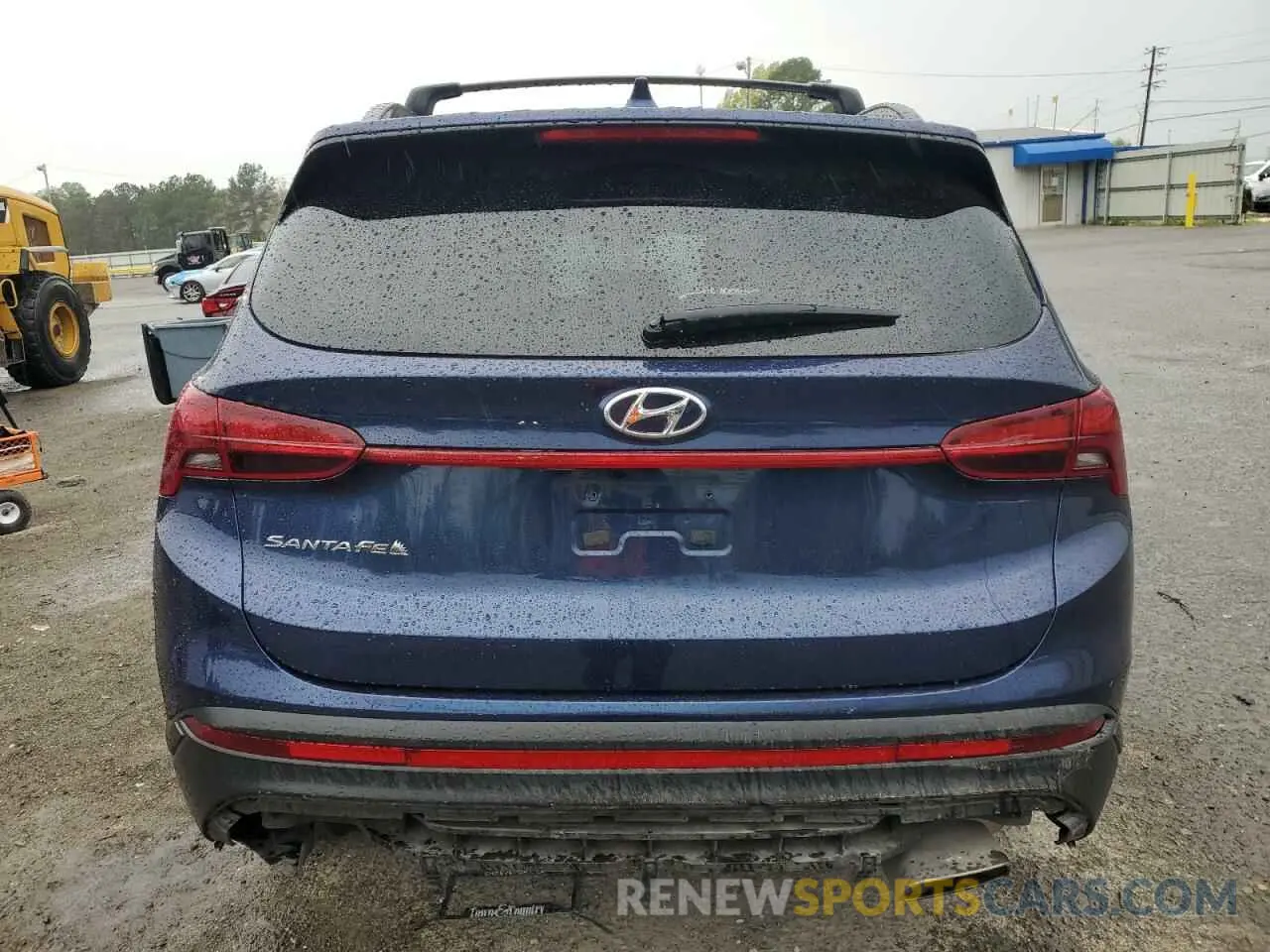6 fotografías del automóvil dañado 5NMS64AJXNH379800 HYUNDAI SANTA FE 2022