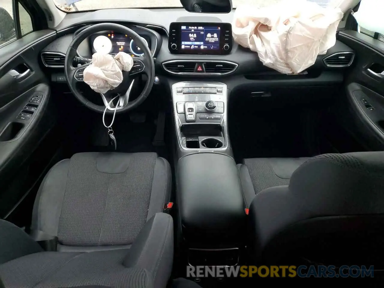 8 fotografías del automóvil dañado 5NMS64AJXNH379800 HYUNDAI SANTA FE 2022