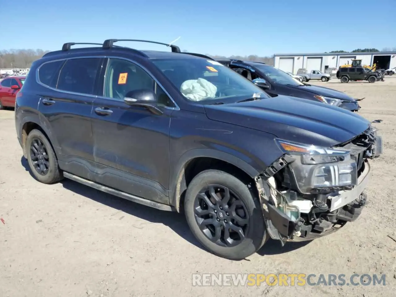 4 fotografías del automóvil dañado 5NMS64AJXNH381983 HYUNDAI SANTA FE 2022
