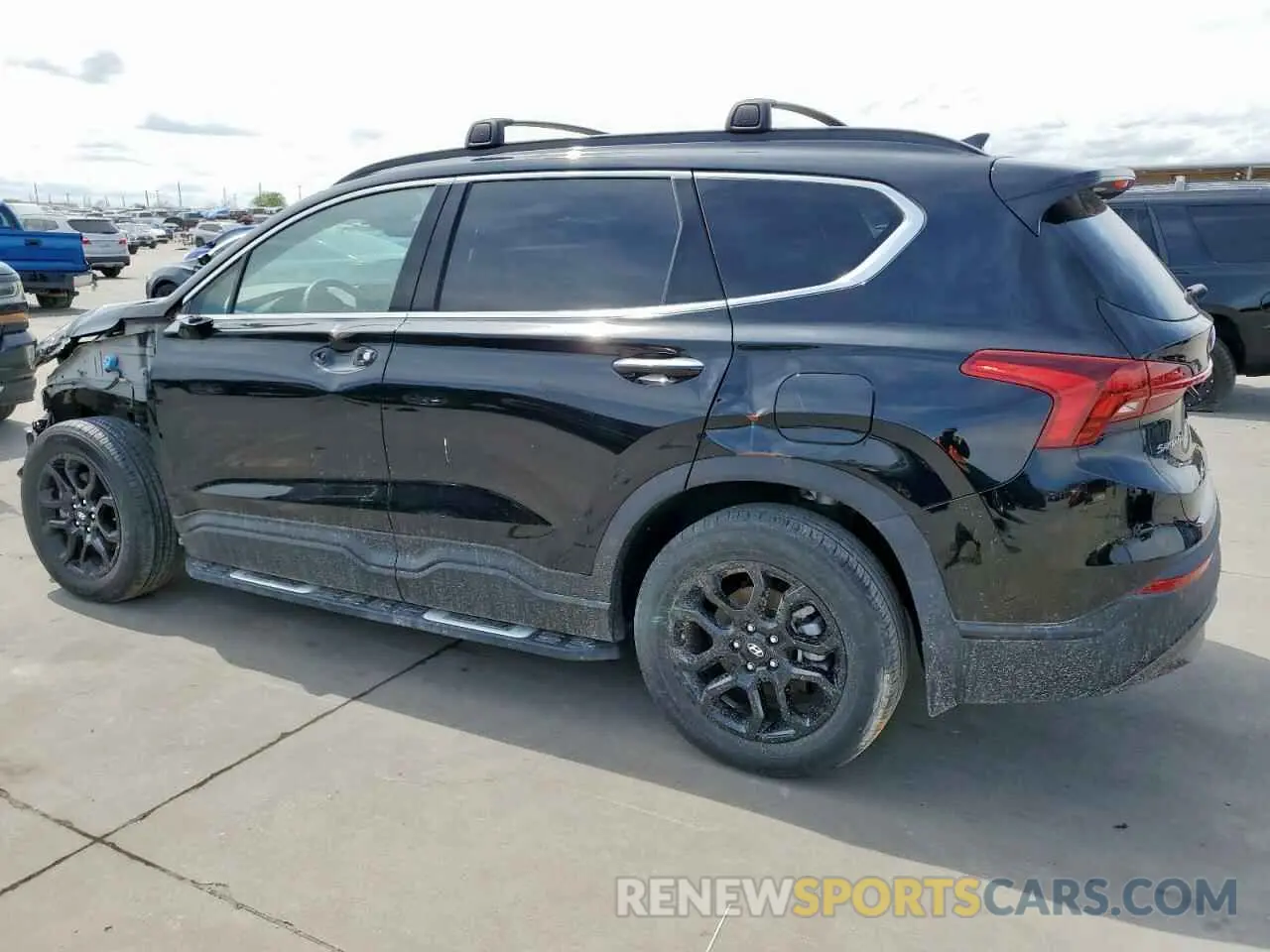 2 fotografías del automóvil dañado 5NMS64AJXNH477015 HYUNDAI SANTA FE 2022