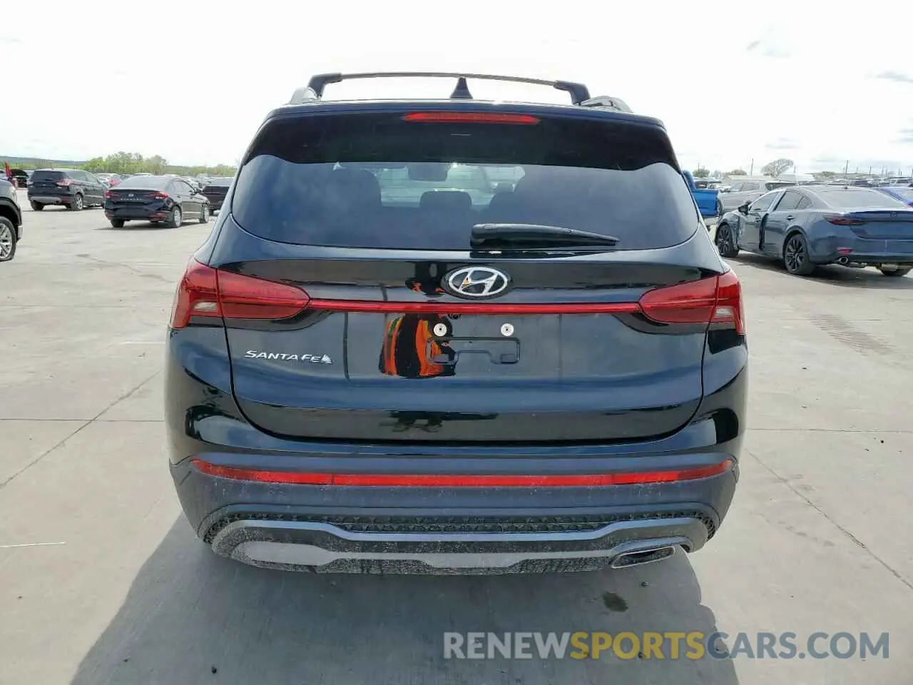 6 fotografías del automóvil dañado 5NMS64AJXNH477015 HYUNDAI SANTA FE 2022