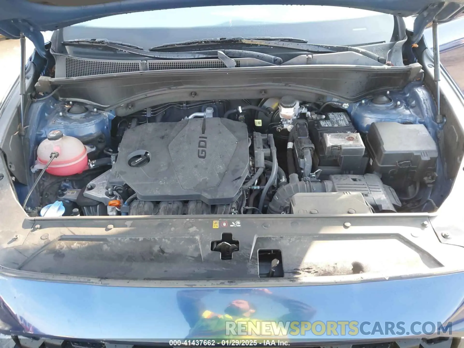 10 fotografías del automóvil dañado 5NMS6DAJ1NH396954 HYUNDAI SANTA FE 2022