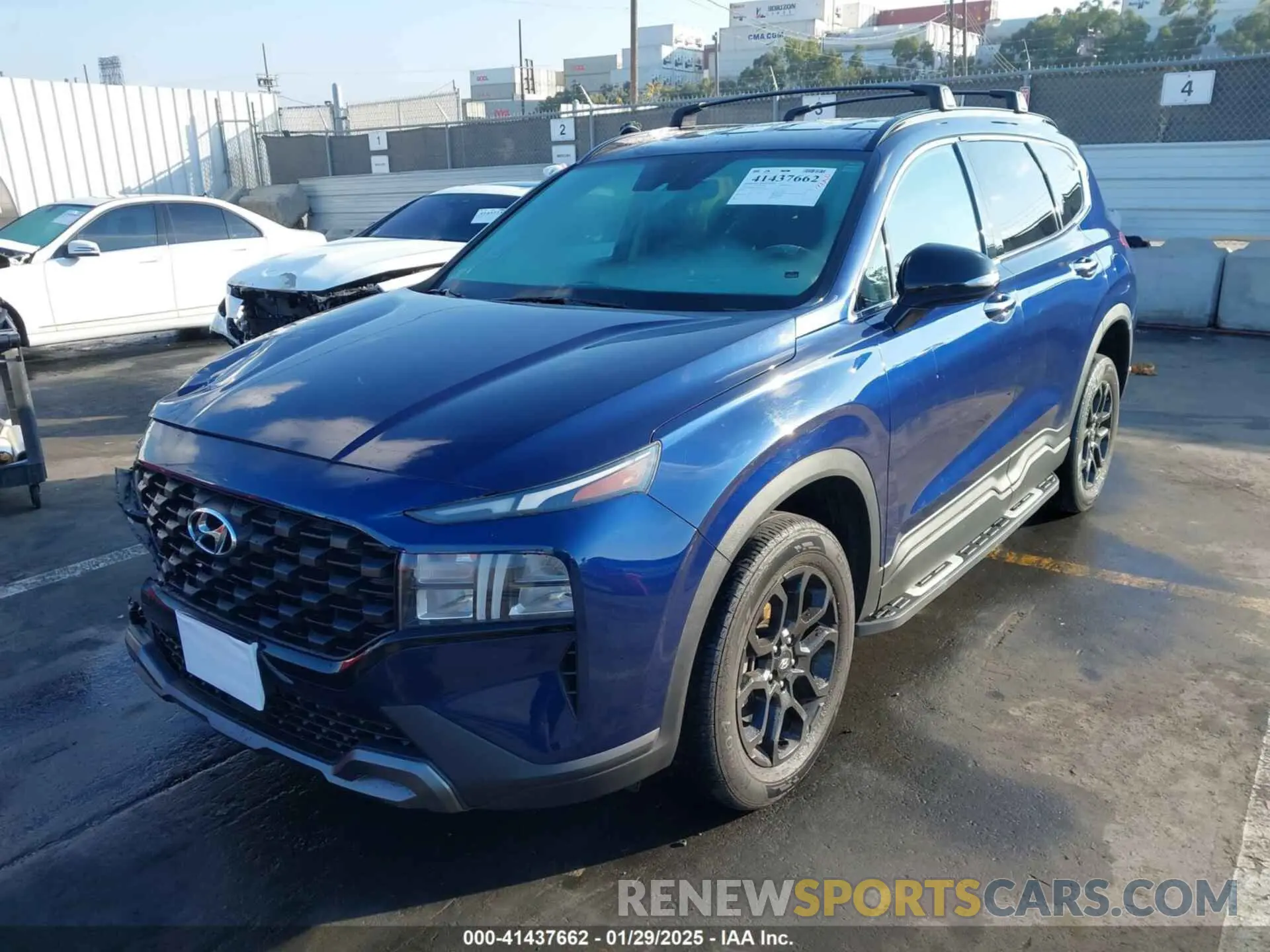 2 fotografías del automóvil dañado 5NMS6DAJ1NH396954 HYUNDAI SANTA FE 2022