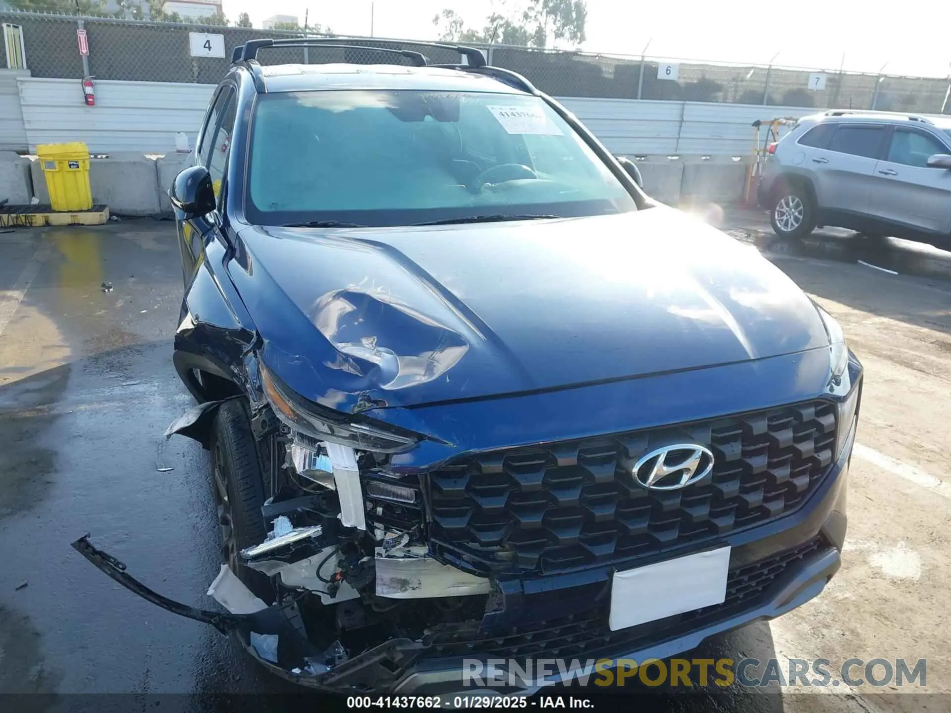 6 fotografías del automóvil dañado 5NMS6DAJ1NH396954 HYUNDAI SANTA FE 2022