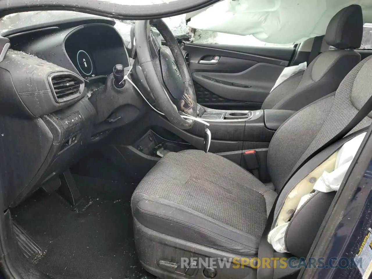 7 fotografías del automóvil dañado 5NMS6DAJ1NH404650 HYUNDAI SANTA FE 2022
