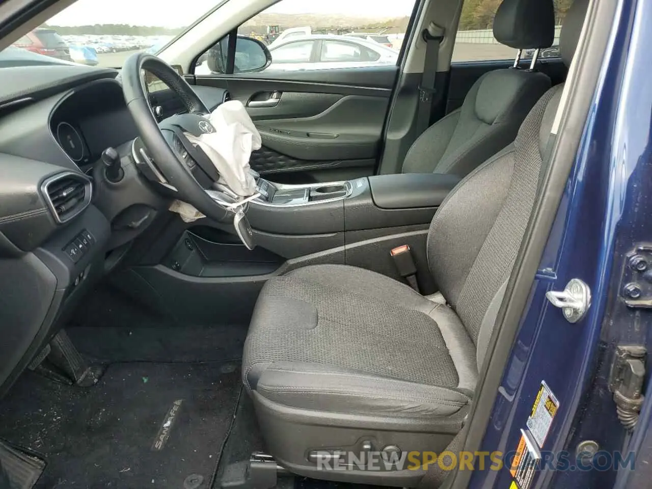 7 fotografías del automóvil dañado 5NMS6DAJ1NH428625 HYUNDAI SANTA FE 2022