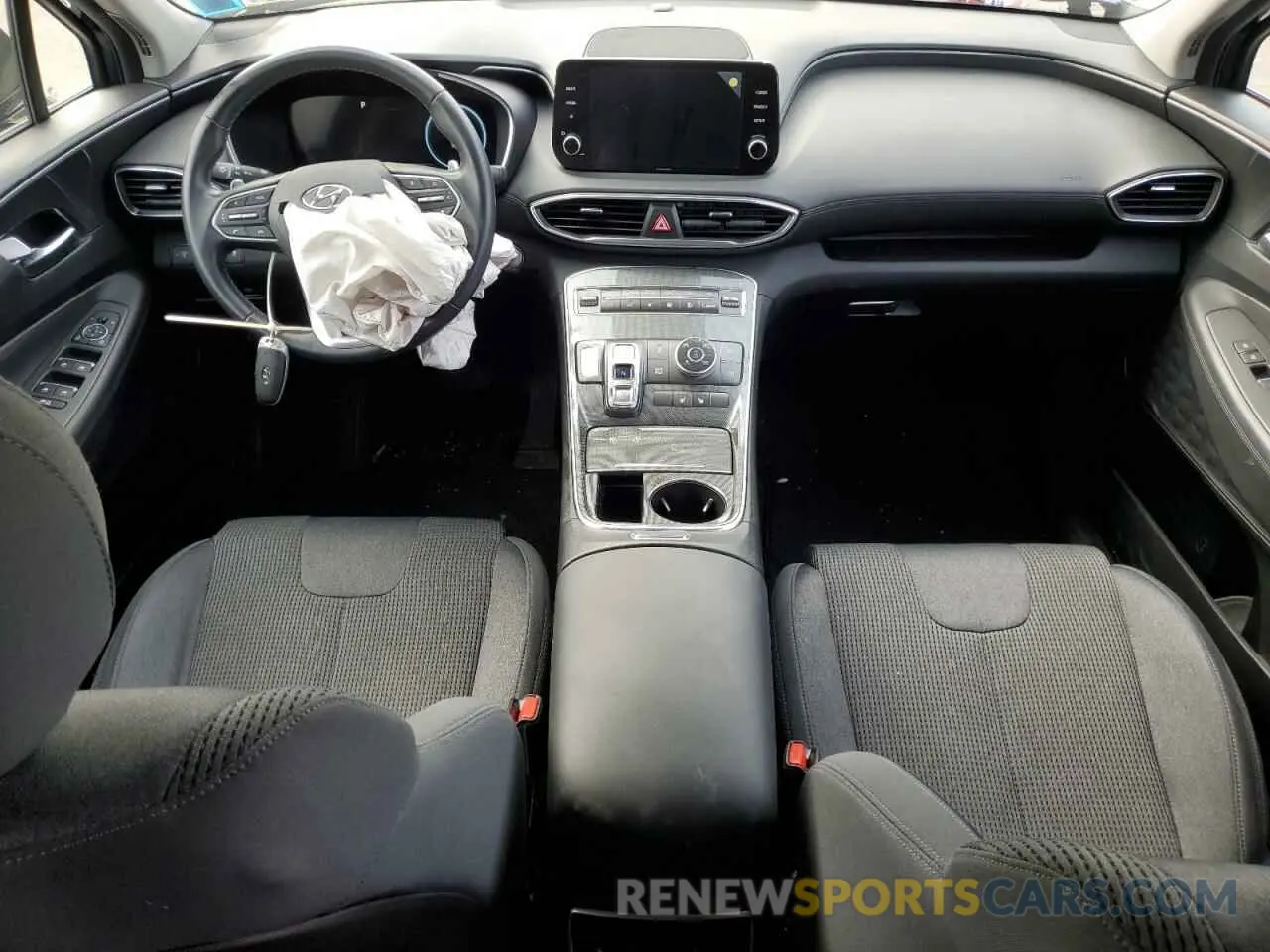 8 fotografías del automóvil dañado 5NMS6DAJ1NH428625 HYUNDAI SANTA FE 2022