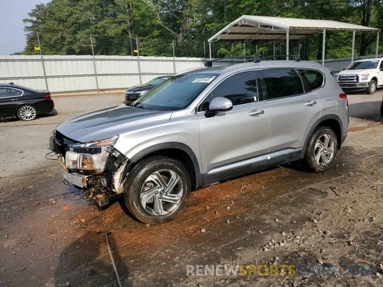 1 fotografías del automóvil dañado 5NMS6DAJ2NH377314 HYUNDAI SANTA FE 2022