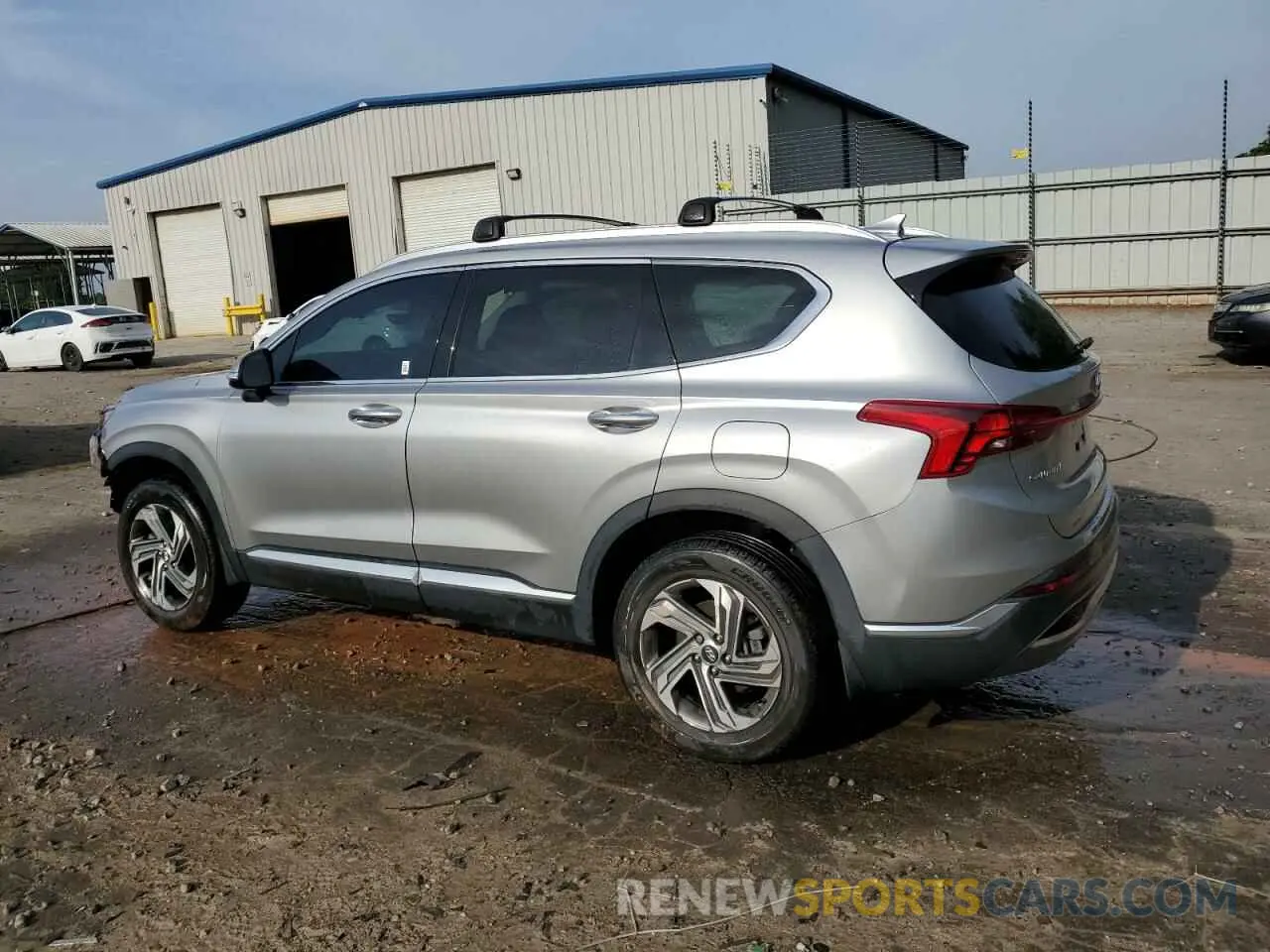 2 fotografías del automóvil dañado 5NMS6DAJ2NH377314 HYUNDAI SANTA FE 2022