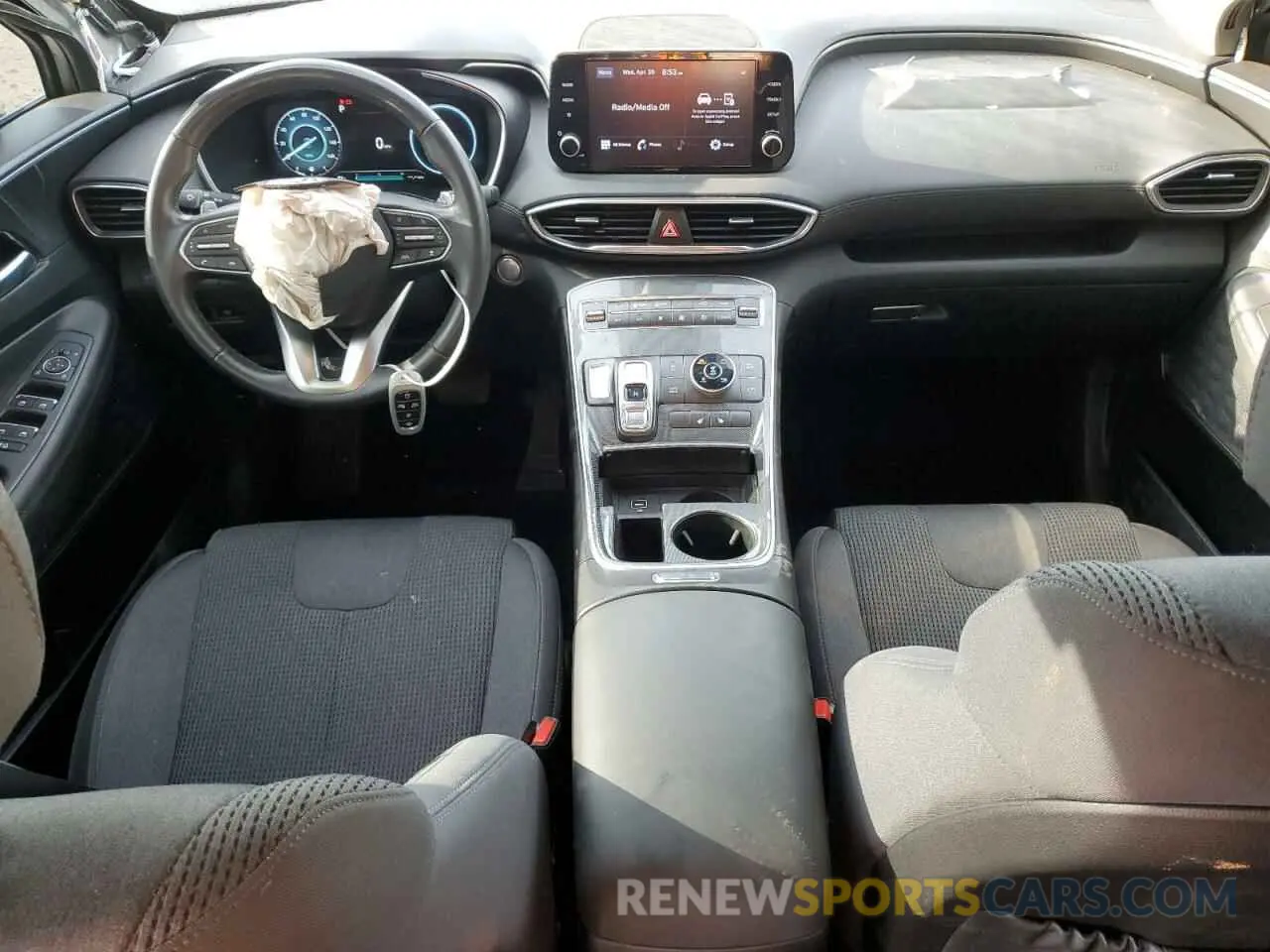 8 fotografías del automóvil dañado 5NMS6DAJ2NH377314 HYUNDAI SANTA FE 2022