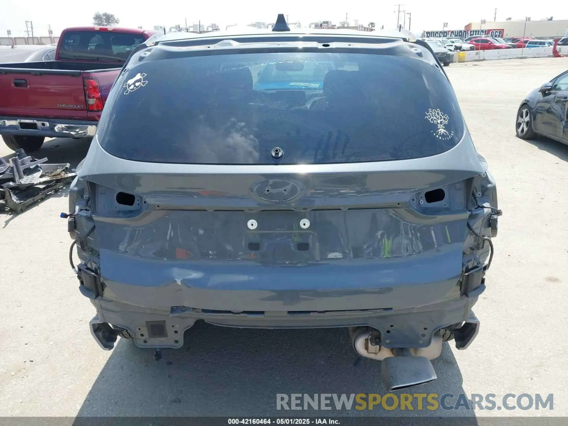 17 fotografías del automóvil dañado 5NMS6DAJ2NH381668 HYUNDAI SANTA FE 2022
