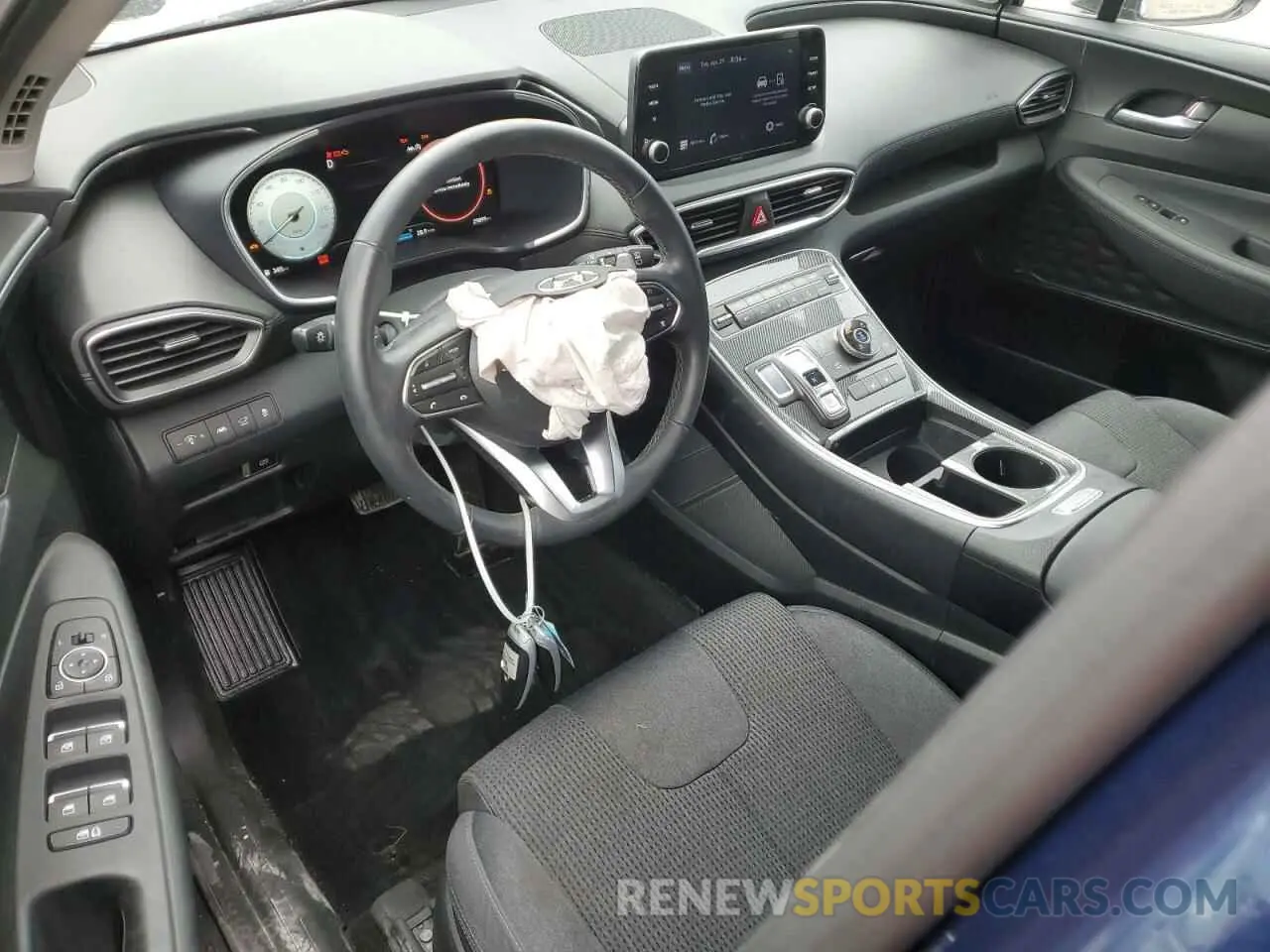 8 fotografías del automóvil dañado 5NMS6DAJ3NH412278 HYUNDAI SANTA FE 2022