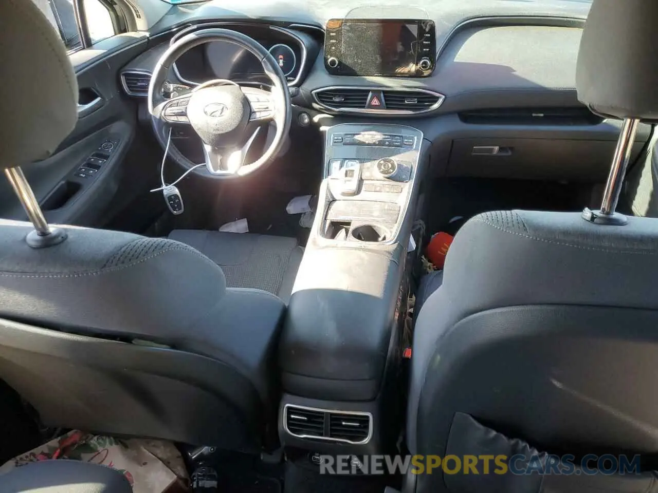 8 fotografías del automóvil dañado 5NMS6DAJ3NH480290 HYUNDAI SANTA FE 2022