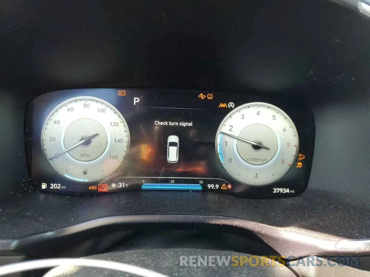 9 fotografías del automóvil dañado 5NMS6DAJ3NH480290 HYUNDAI SANTA FE 2022