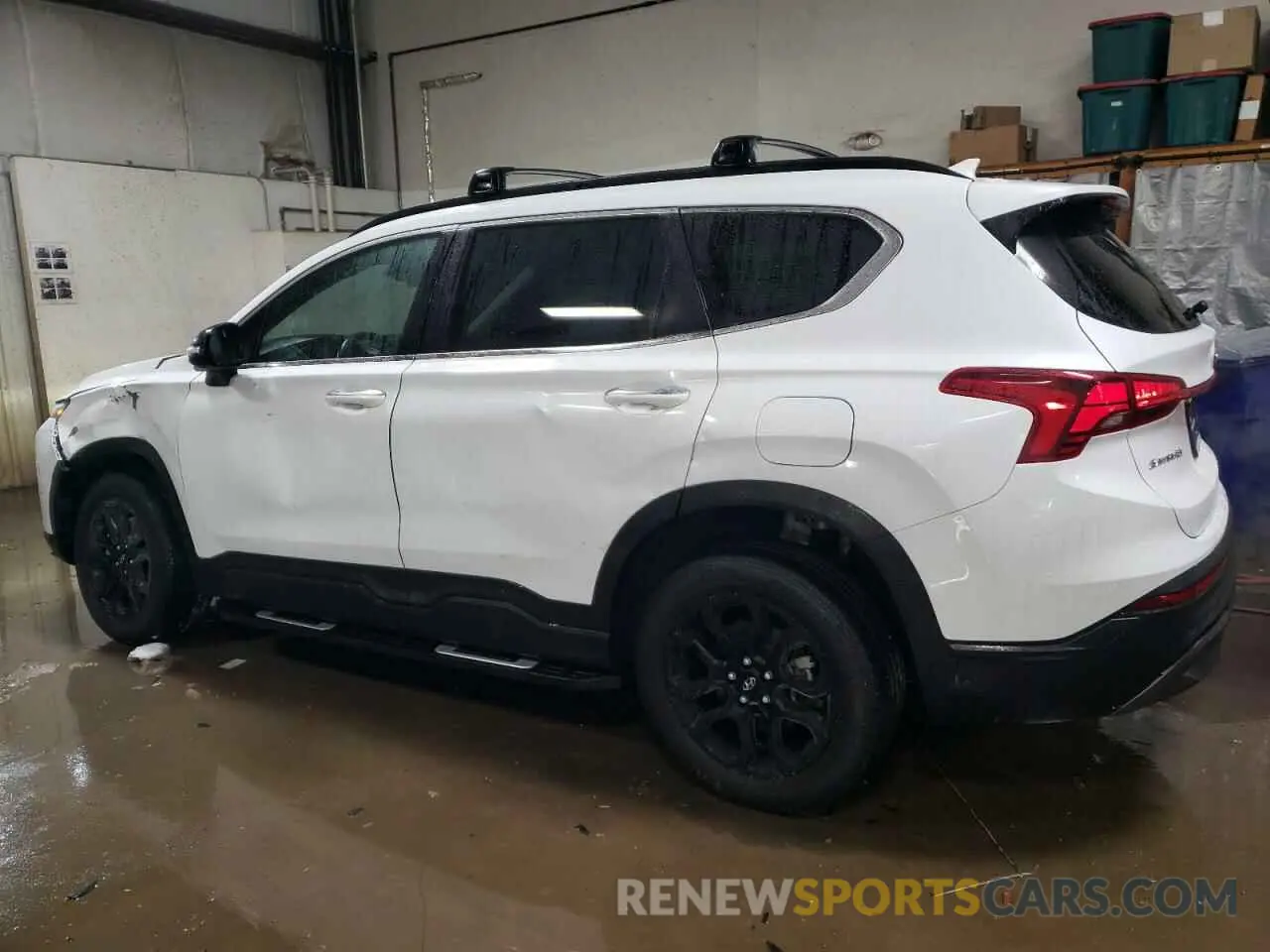 2 fotografías del automóvil dañado 5NMS6DAJ4NH404478 HYUNDAI SANTA FE 2022