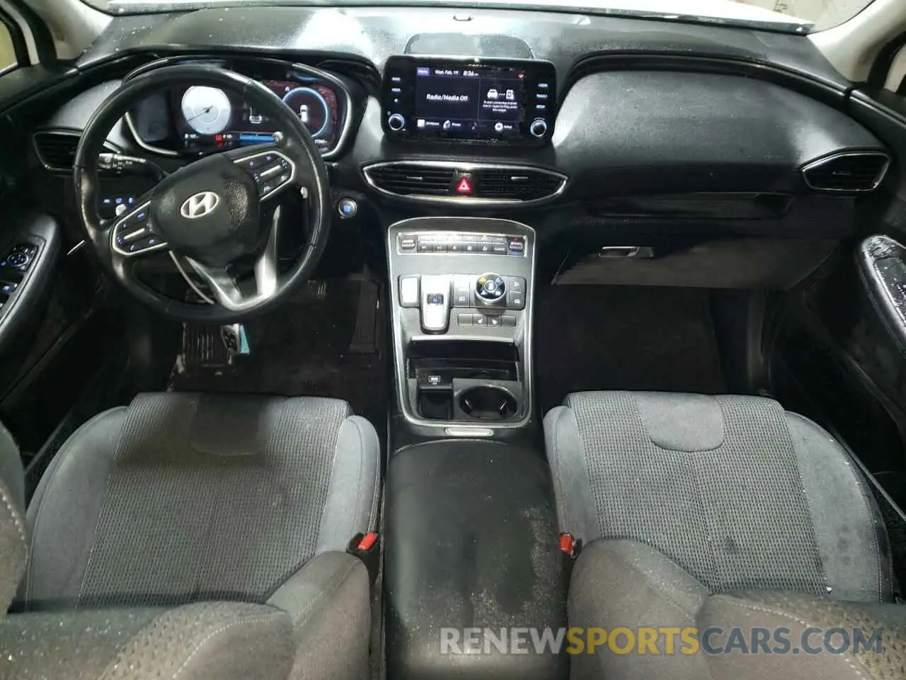8 fotografías del automóvil dañado 5NMS6DAJ4NH404478 HYUNDAI SANTA FE 2022