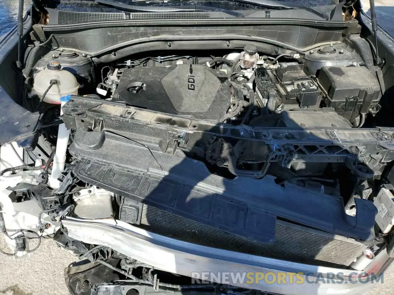 13 fotografías del automóvil dañado 5NMS6DAJ4NH455995 HYUNDAI SANTA FE 2022