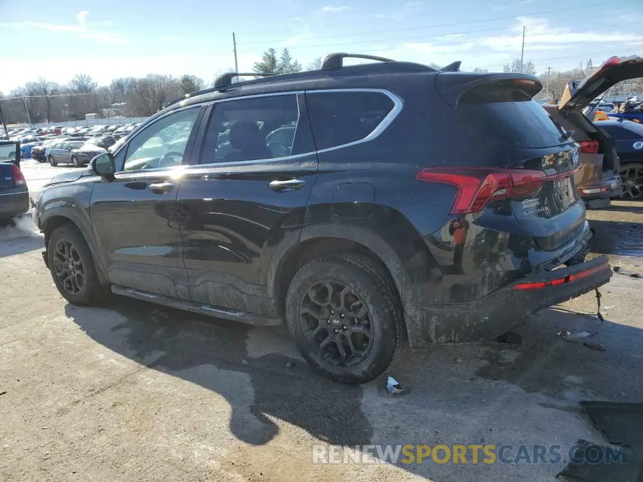 2 fotografías del automóvil dañado 5NMS6DAJ4NH455995 HYUNDAI SANTA FE 2022