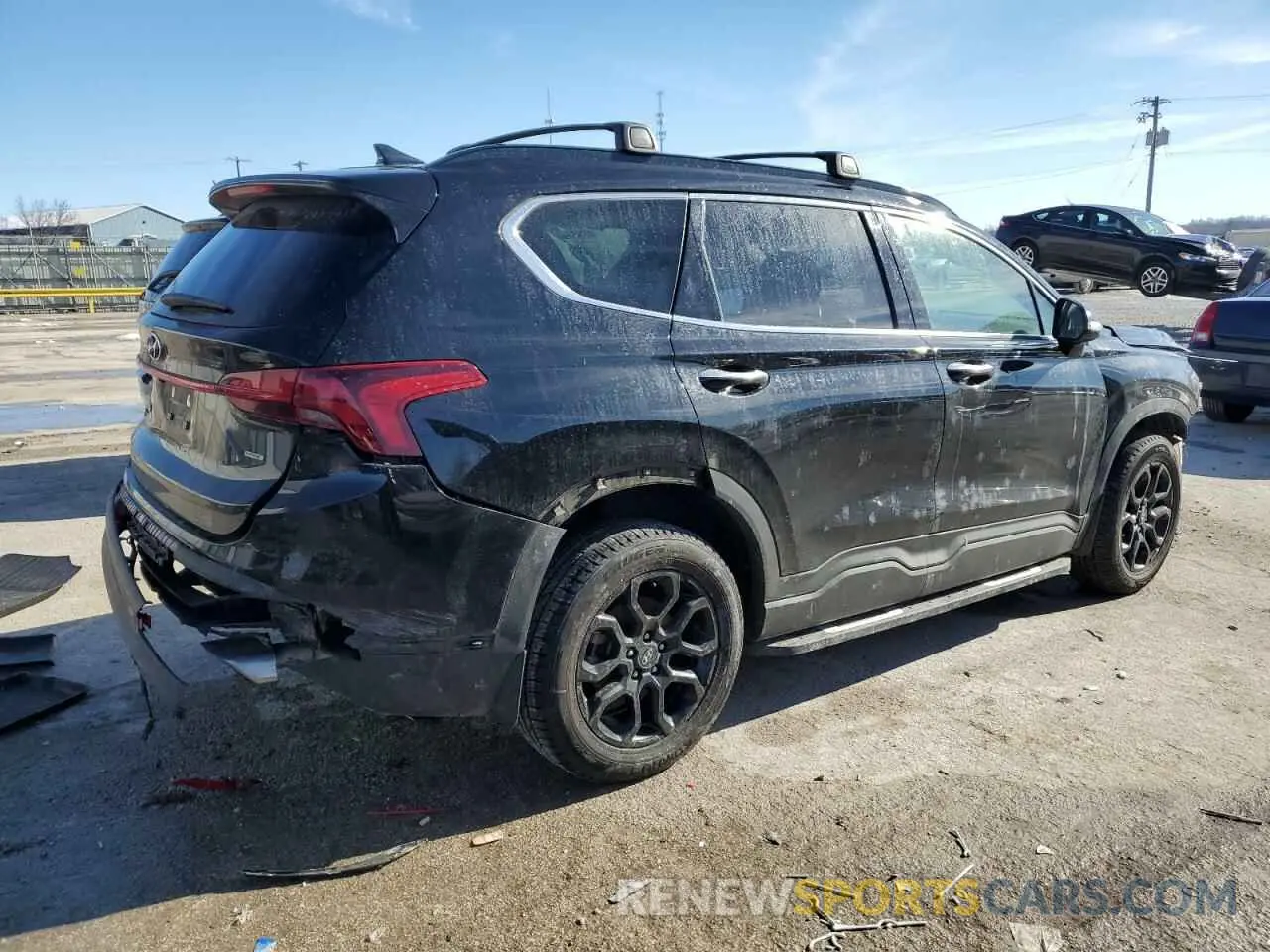 3 fotografías del automóvil dañado 5NMS6DAJ4NH455995 HYUNDAI SANTA FE 2022