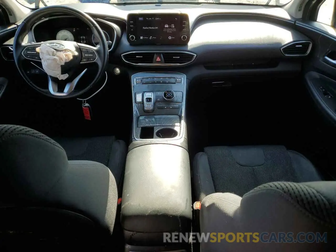 8 fotografías del automóvil dañado 5NMS6DAJ4NH455995 HYUNDAI SANTA FE 2022