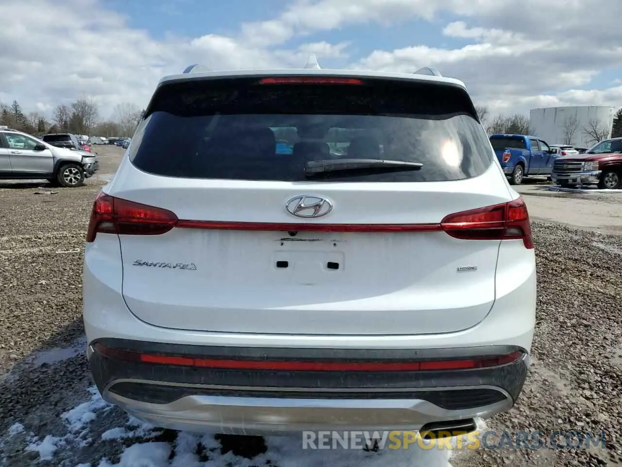 6 fotografías del automóvil dañado 5NMS6DAJ6NH411044 HYUNDAI SANTA FE 2022