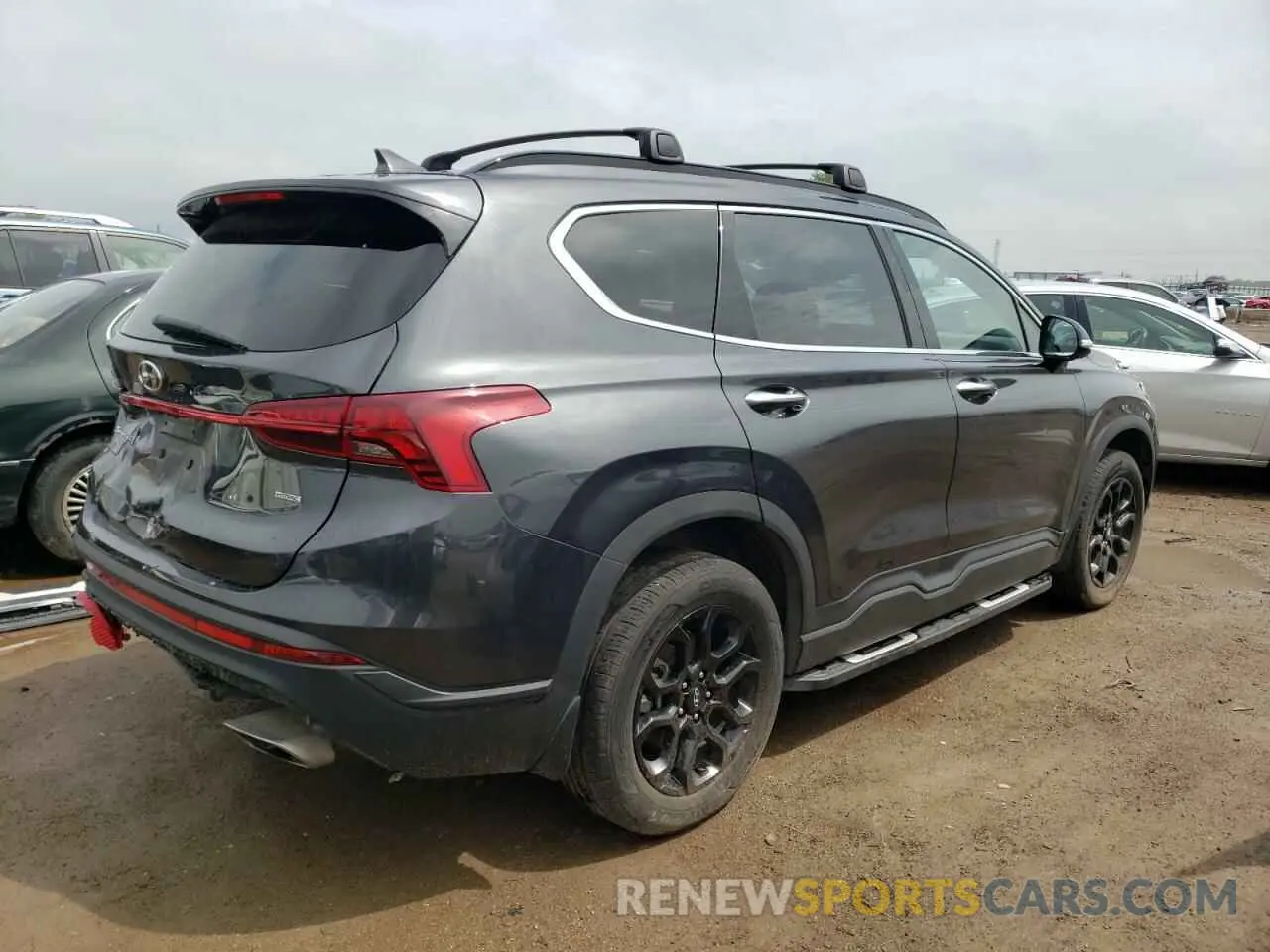 3 fotografías del automóvil dañado 5NMS6DAJ6NH440494 HYUNDAI SANTA FE 2022