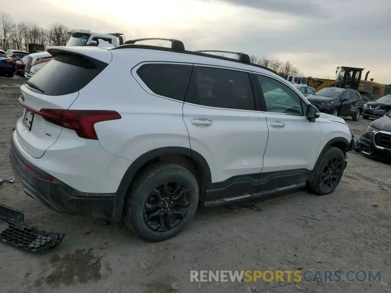 3 fotografías del automóvil dañado 5NMS6DAJ9NH385281 HYUNDAI SANTA FE 2022