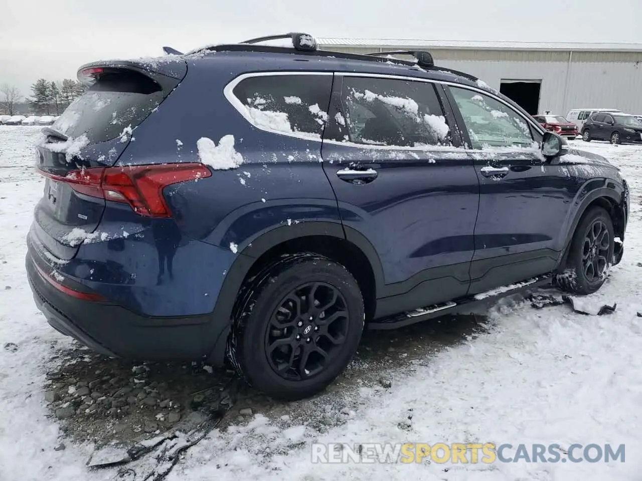 3 fotografías del automóvil dañado 5NMS6DAJXNH385872 HYUNDAI SANTA FE 2022