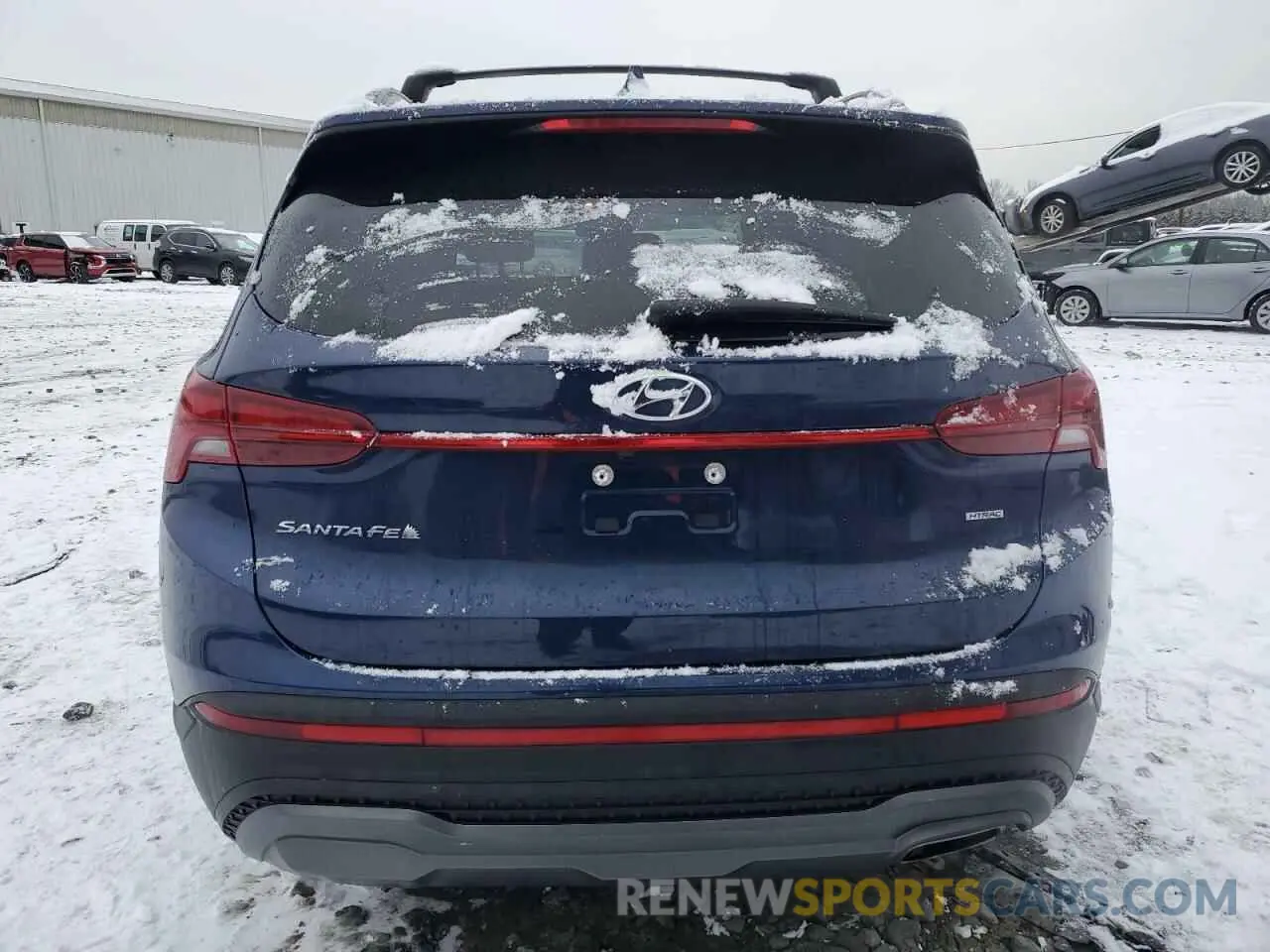 6 fotografías del automóvil dañado 5NMS6DAJXNH385872 HYUNDAI SANTA FE 2022