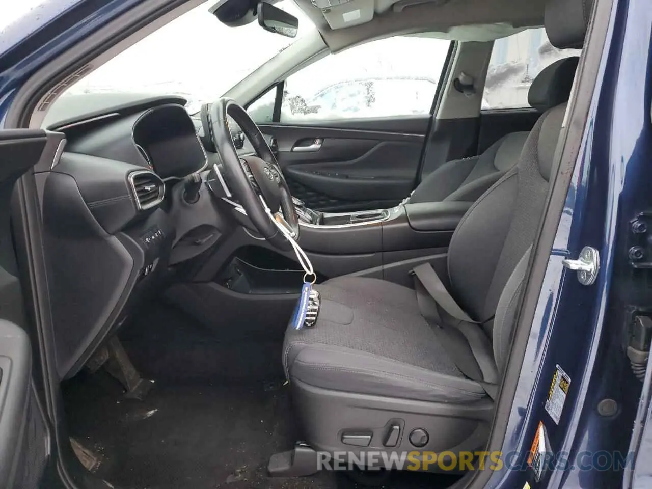 7 fotografías del automóvil dañado 5NMS6DAJXNH385872 HYUNDAI SANTA FE 2022
