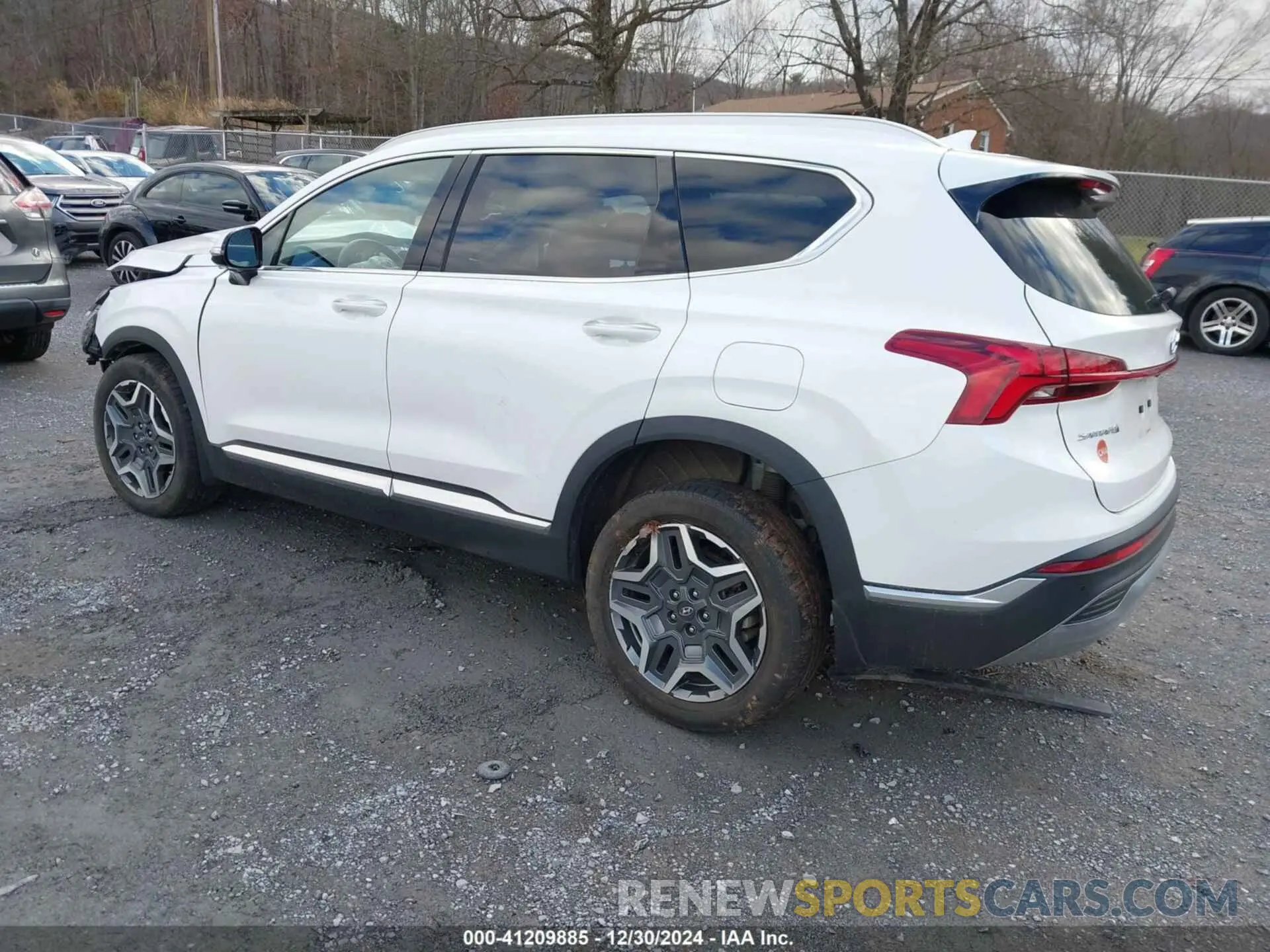 3 fotografías del automóvil dañado KM8S3DA12NU059478 HYUNDAI SANTA FE 2022